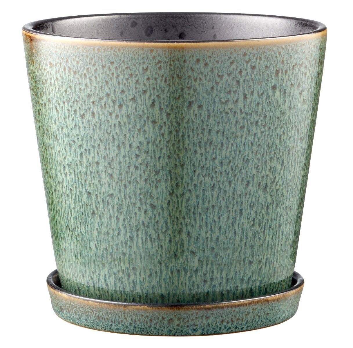 Bitz Blumentopf Blumentopf green / black günstig online kaufen