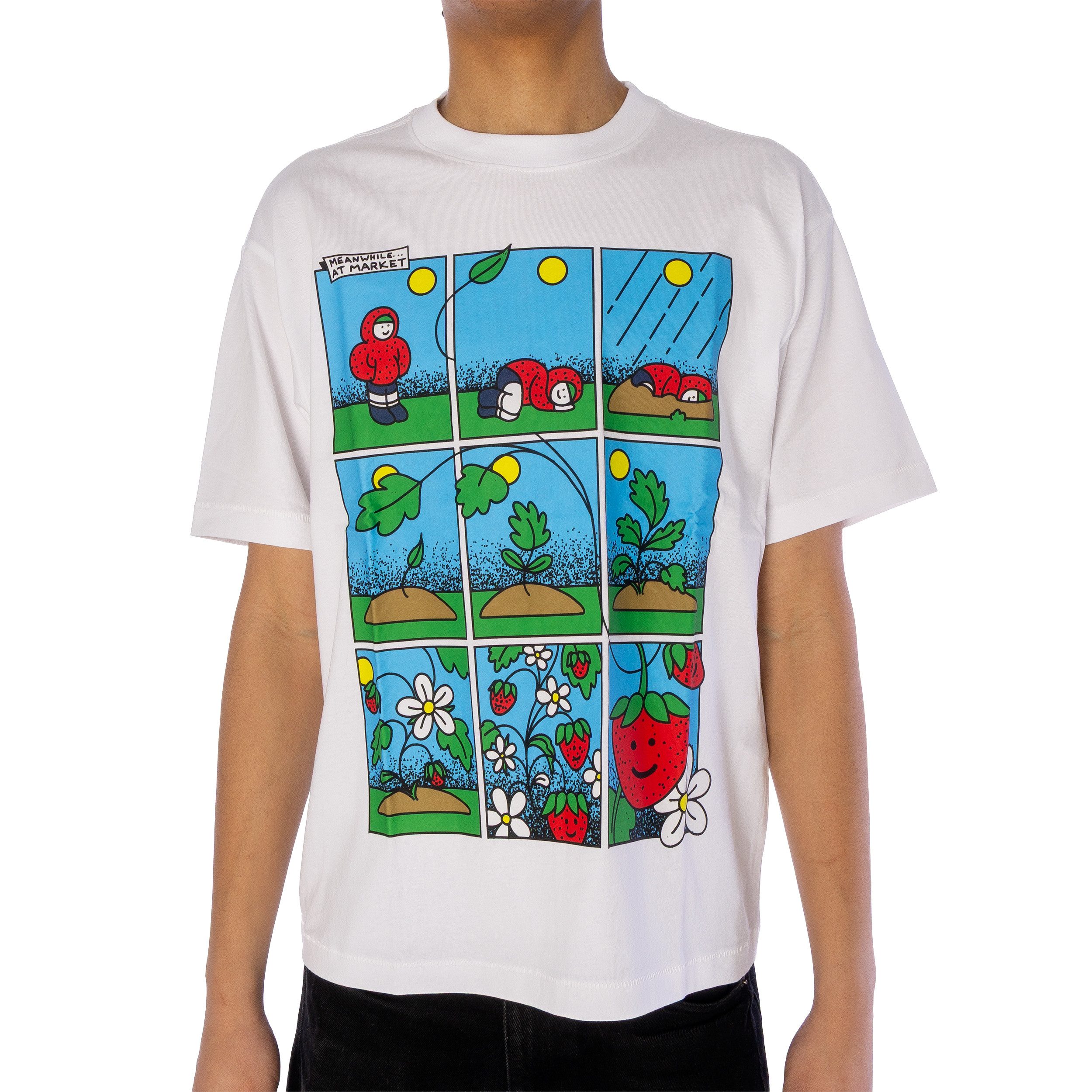 Market T-Shirt T-Shirt Market Abundance Comic