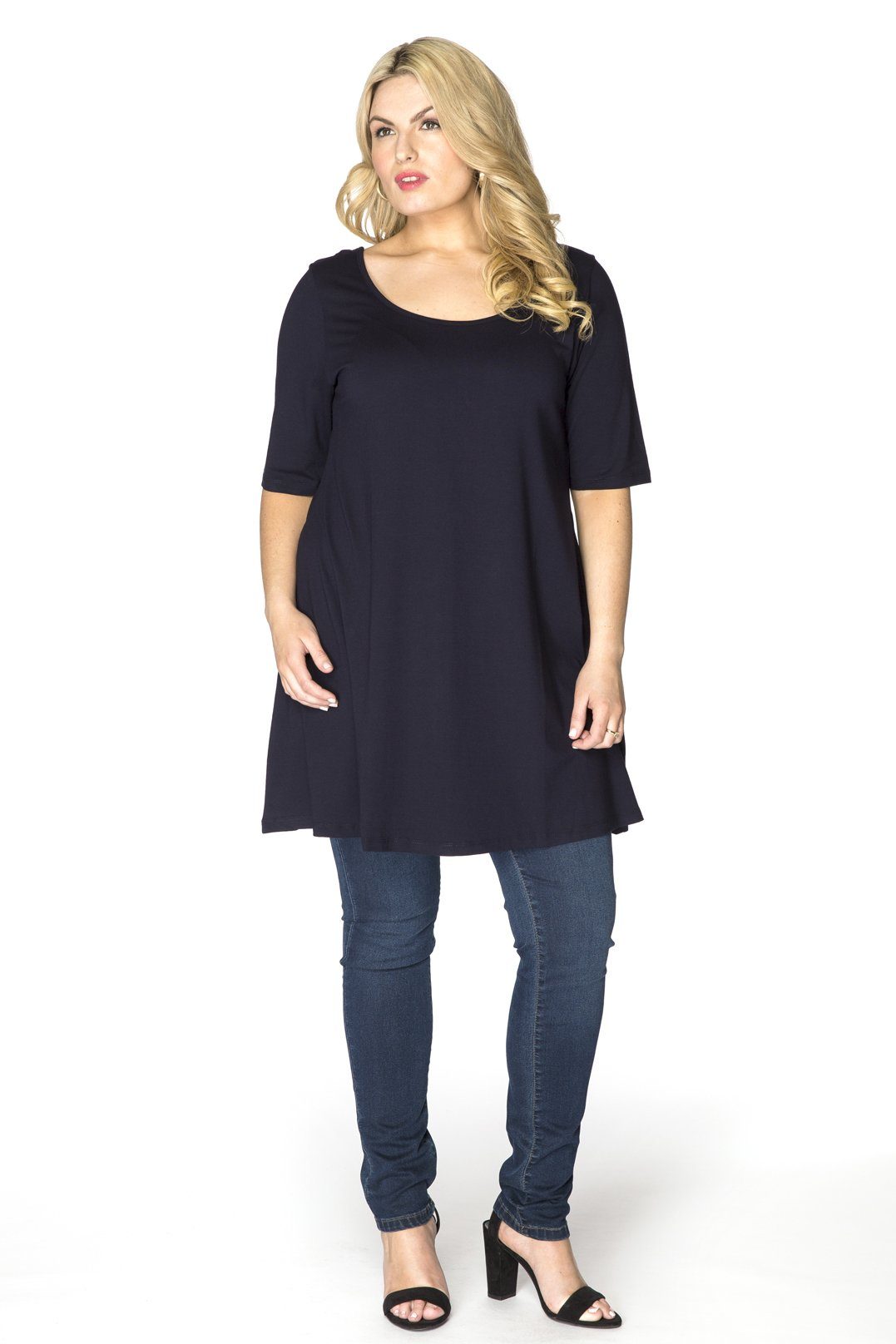 YOEK Shirttop Damen T-Shirt Große Größen günstig online kaufen