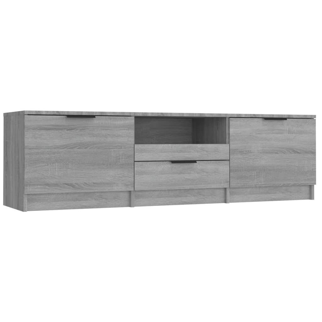 Holzwerkstoff Grau cm Sonoma TV-Schrank 140x35x40 furnicato