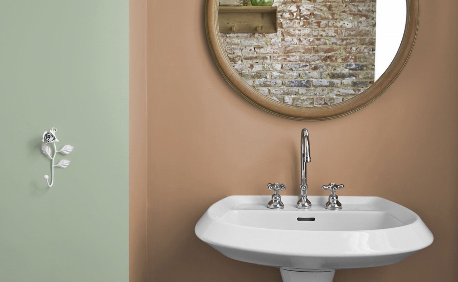 colourcourage Vollton- und Abtönfarbe Colourcourage Wandfarben 2,5L Terra de Siena Orangebraun Innen Decken