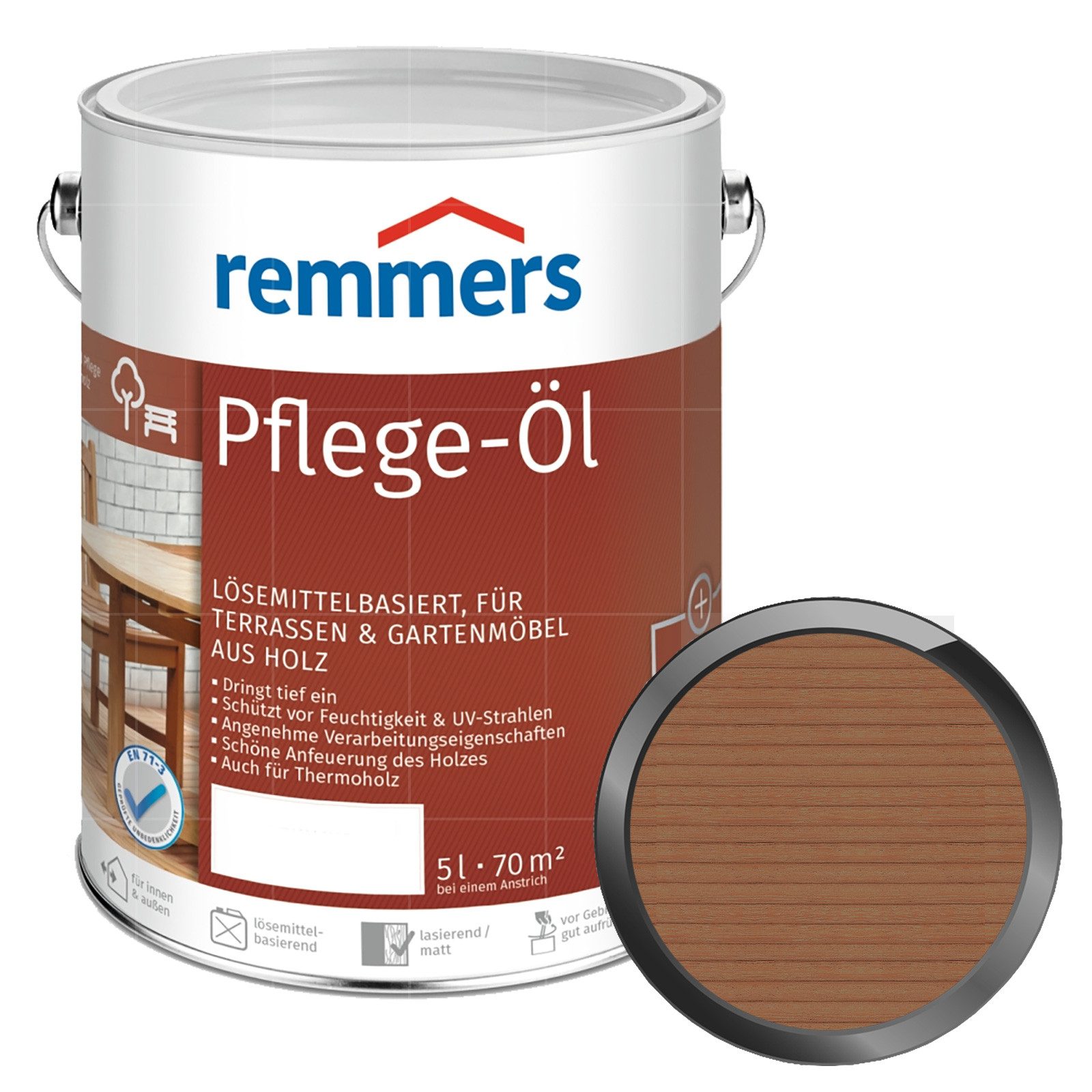 Remmers Holzöl PFLEGEÖL - 5 LTR