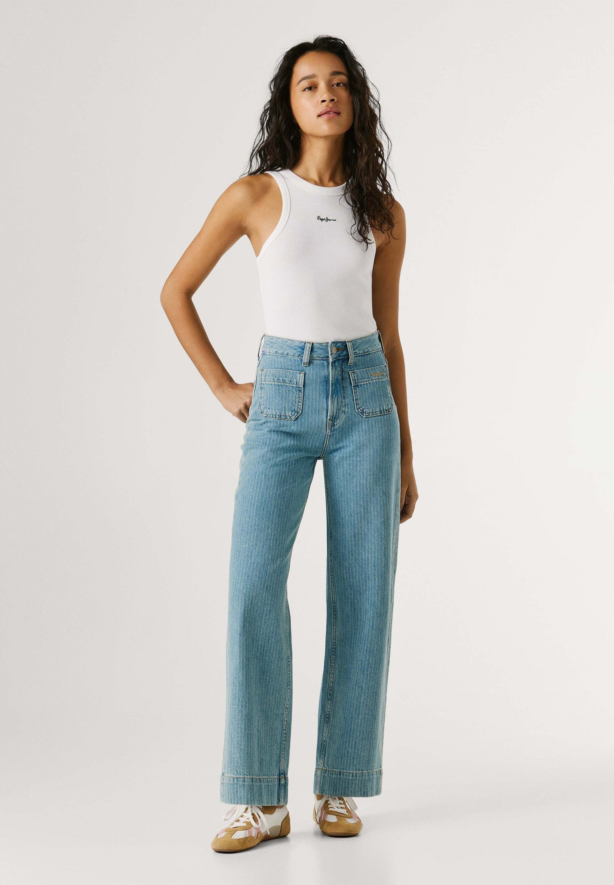 Pepe Jeans Straight-Jeans trousers STRAIGHT JEANS UHW LEXA