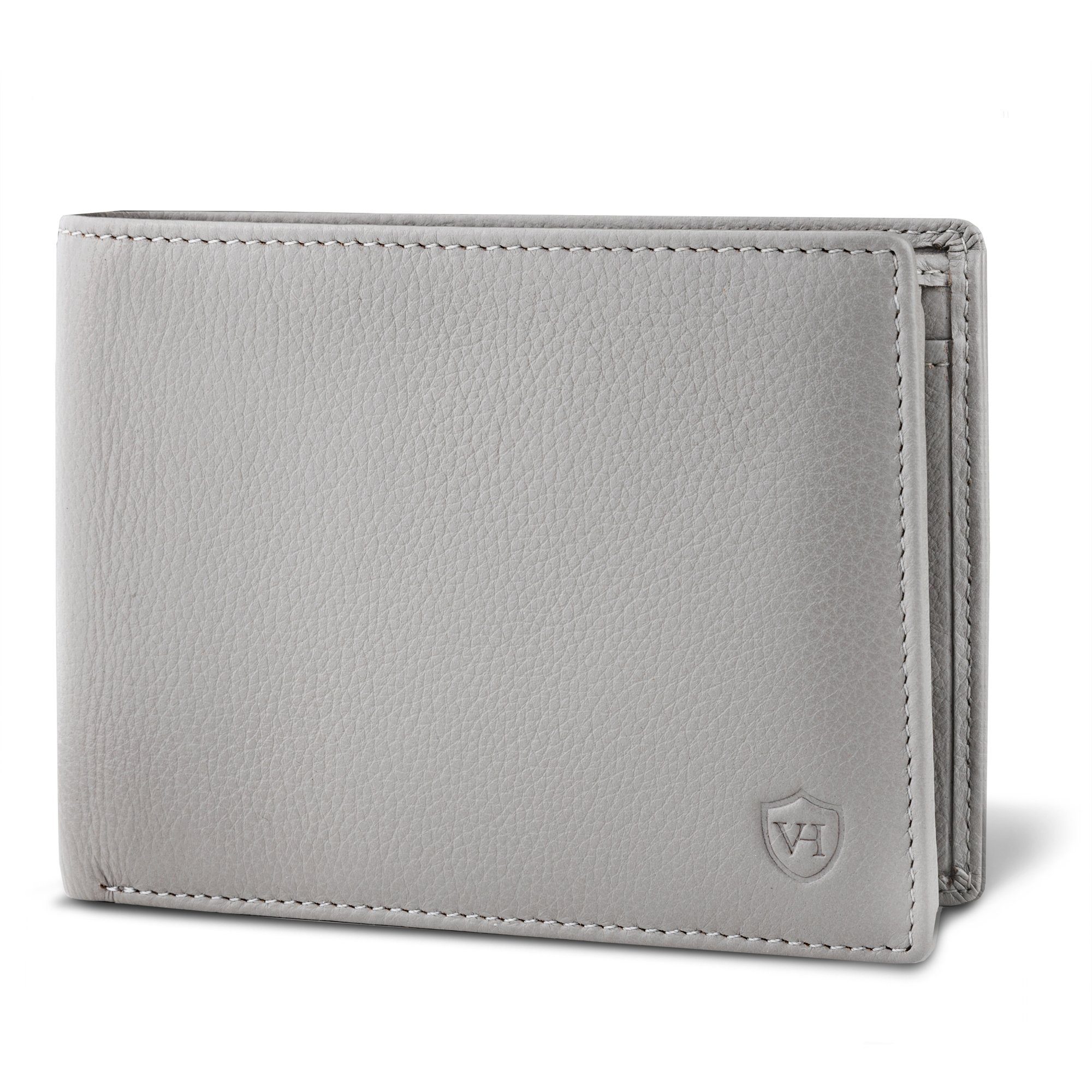 VON HEESEN Geldbörse Geldbeutel mit 13 Kartenfächer, Portemonnaie inkl.  RFID-Schutz & Geschenkbox