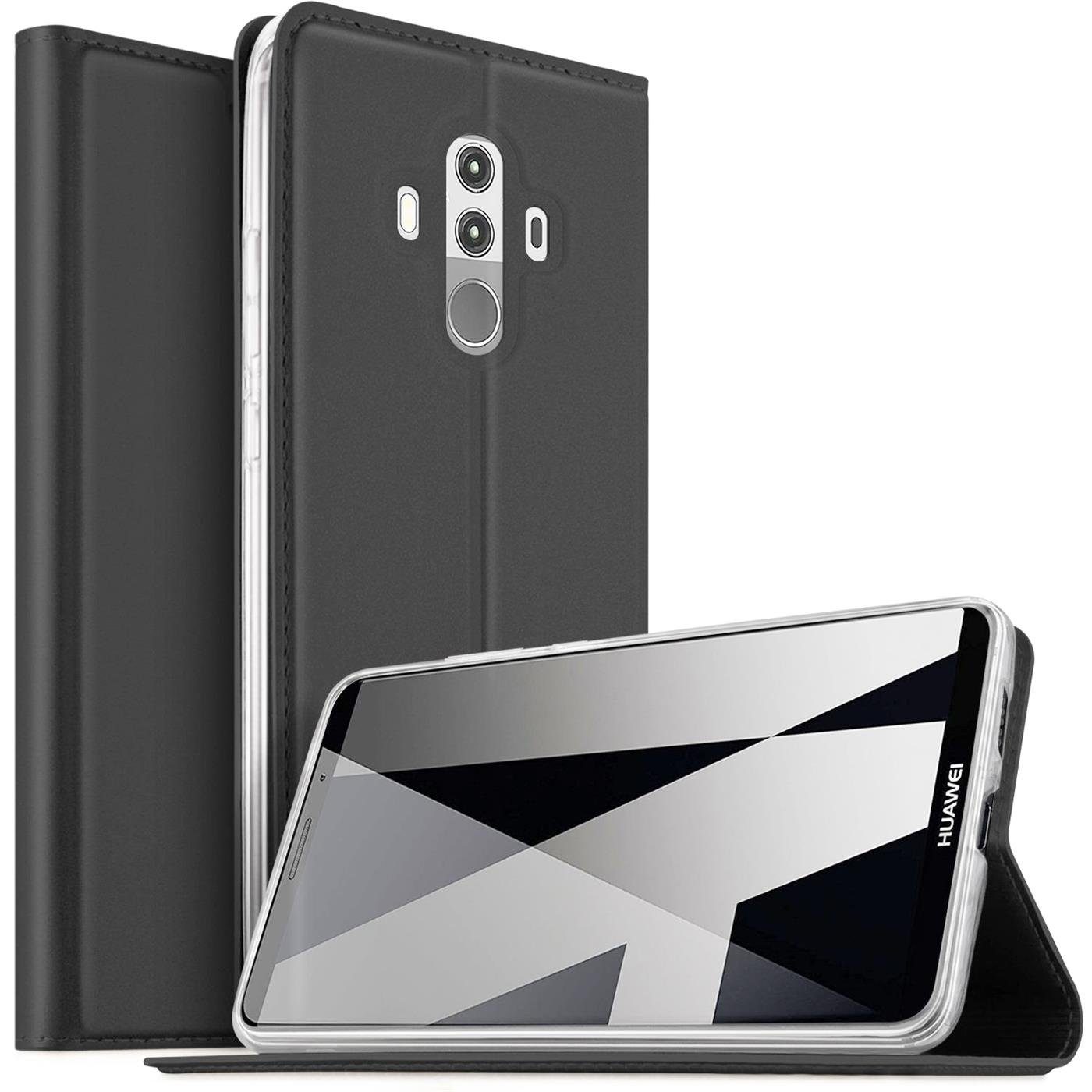 CoolGadget Handyhülle Magnet Case Handy Tasche für Huawei Mate 10 Pro 6 Zoll, Hülle Klapphülle Ultra Slim Flip Cover für Mate 10 Pro Schutzhülle