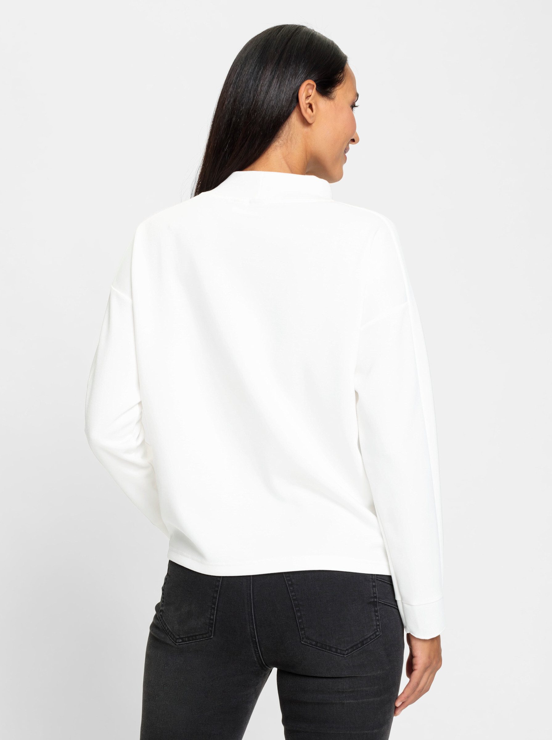 heine T-Shirt Stehkragenshirt . günstig online kaufen