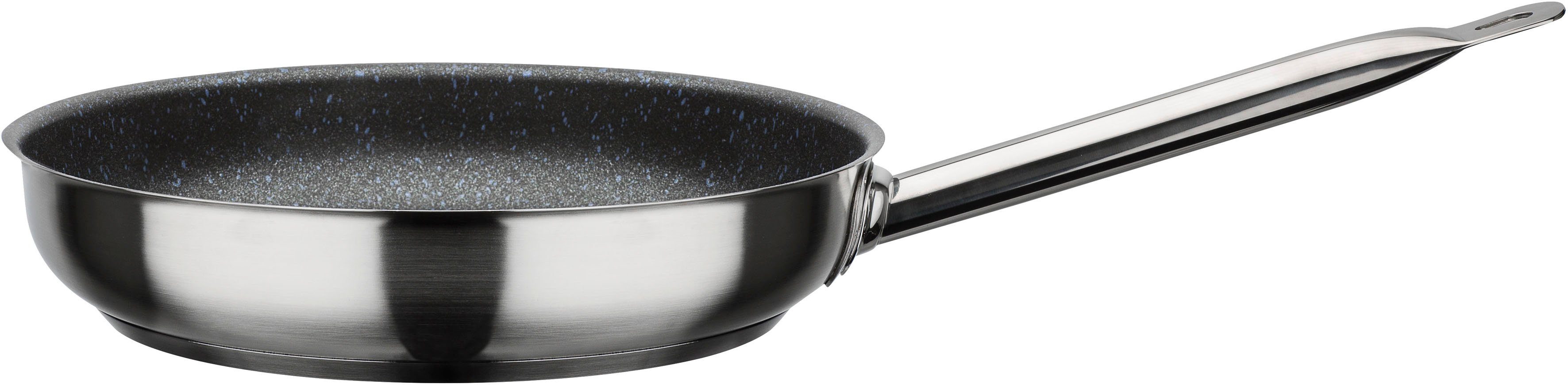 GSW Bratpfanne Gastro Le Chef PROFILE, Edelstahl 18/8 (1-tlg), langlebige Teflon PROFILE Antihaft-Versiegelung, Induktion