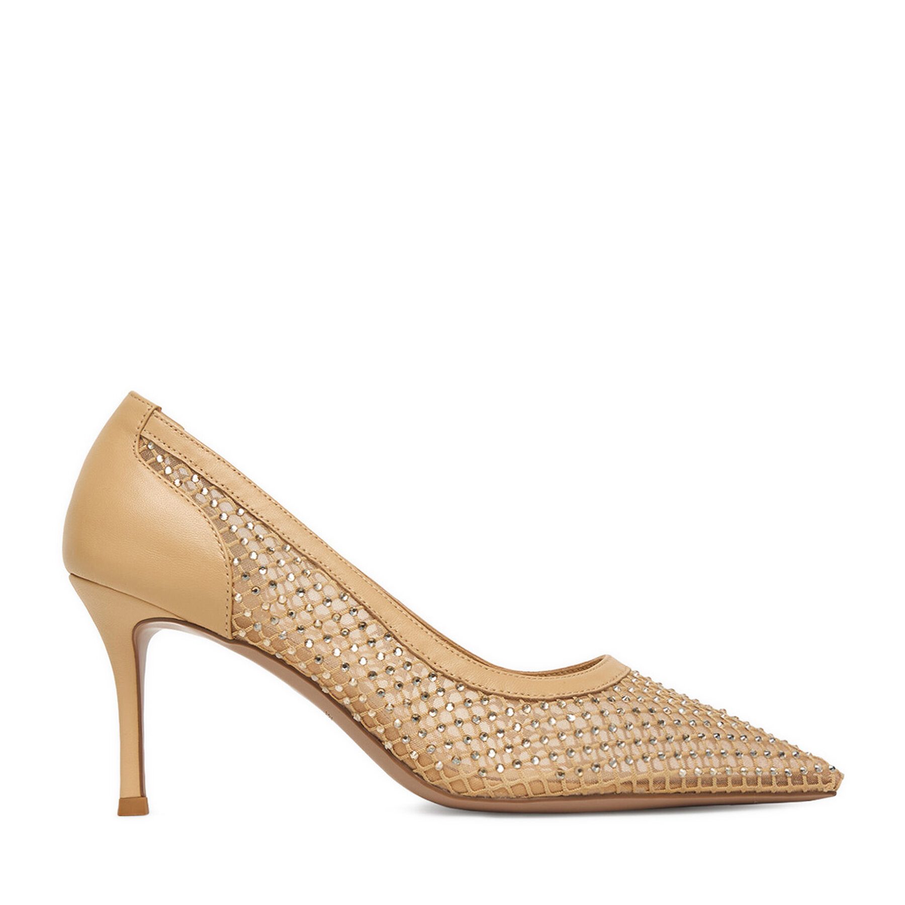 Eva Minge Eva Minge Damen Beige High Heels High-Heel-Stiefel