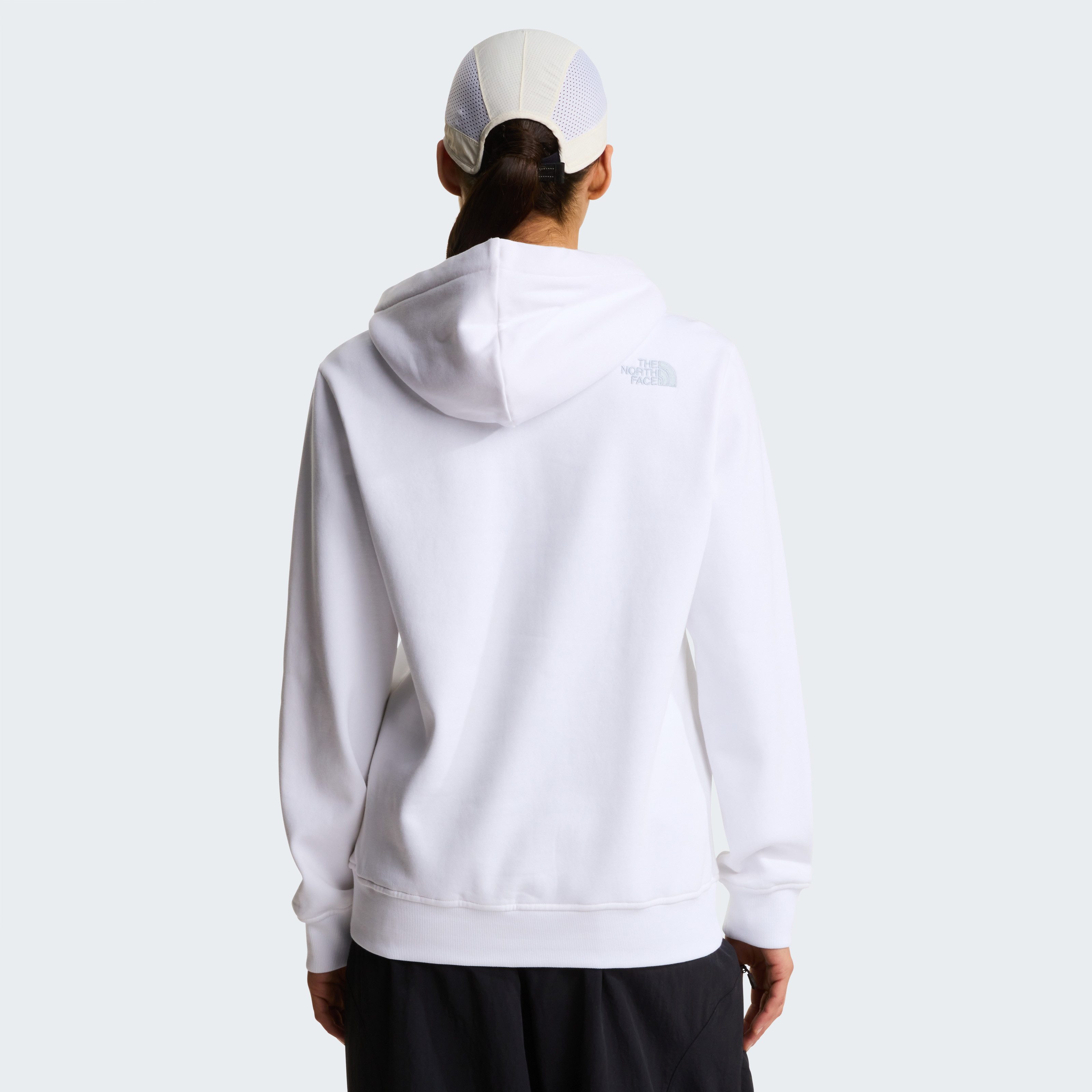 The North Face Kapuzensweatshirt W DREW PEAK REGULAR HOODIE mit regulierbarer Kapuze, mit Kängurutasche, pflegeleicht