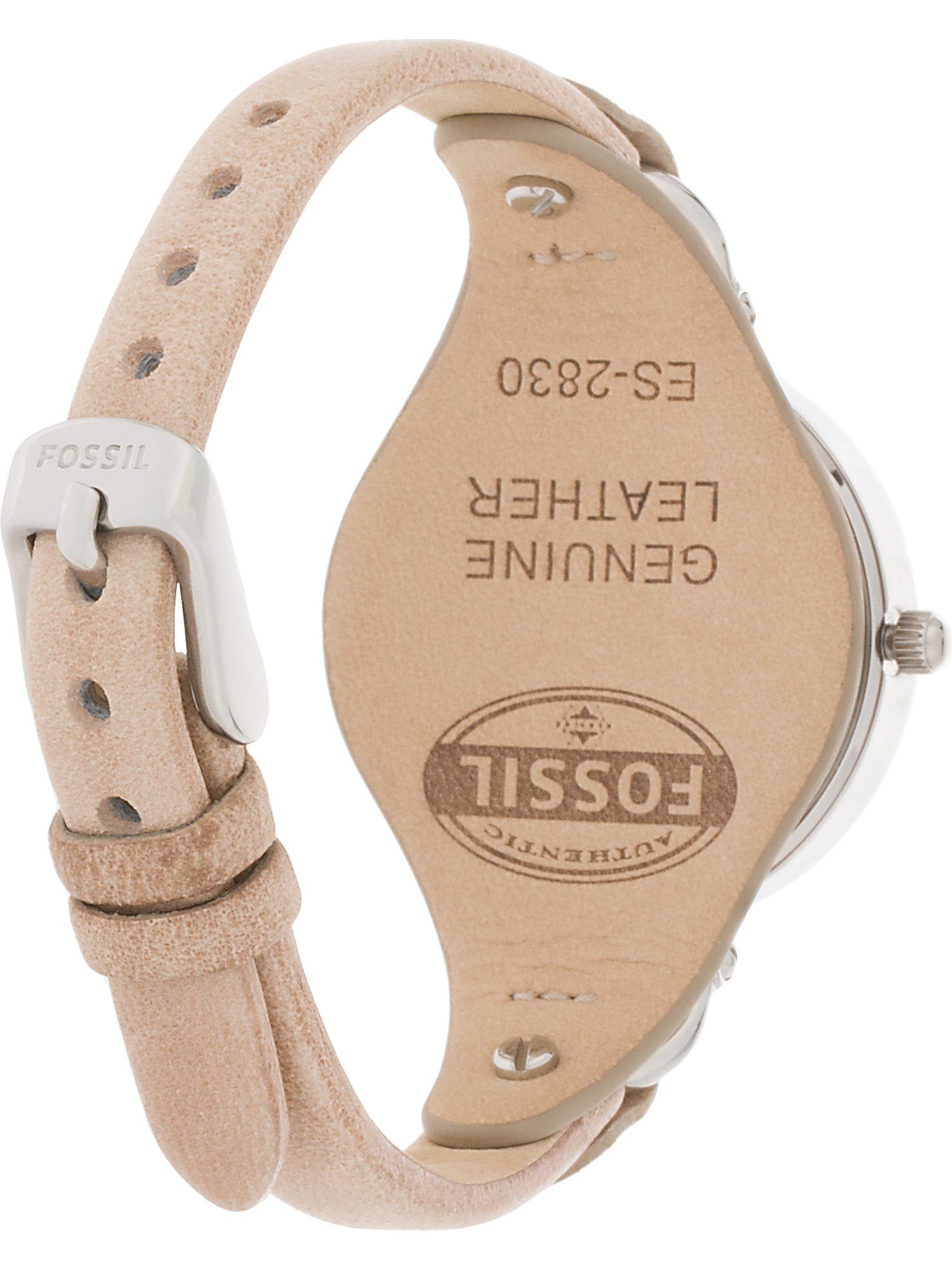 Fossil Quarzuhr Fossil Damen-Uhren Analog Quarz