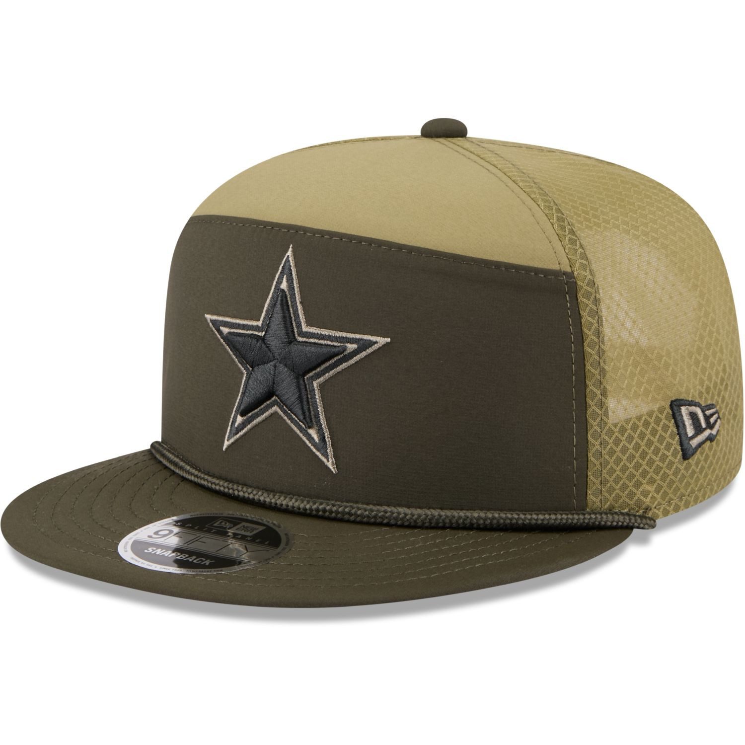 Snapback Cap 9Fifty Split Panel SALUTE Dallas Cowboys