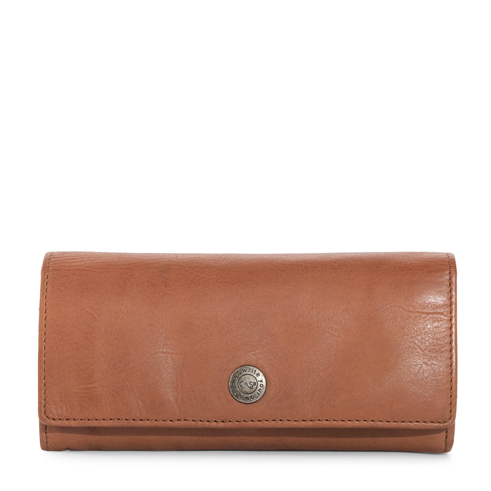 Cas8 Geldbörse Damen - Leder Portemonnaie, RFID Schutz, Portmonee für den Alltag