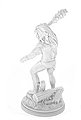 Kremers Schatzkiste Dekofigur »Alabaster Figur Hercules Sohn des zeus Skulptur 28 cm weiß Glück«, Bild 5