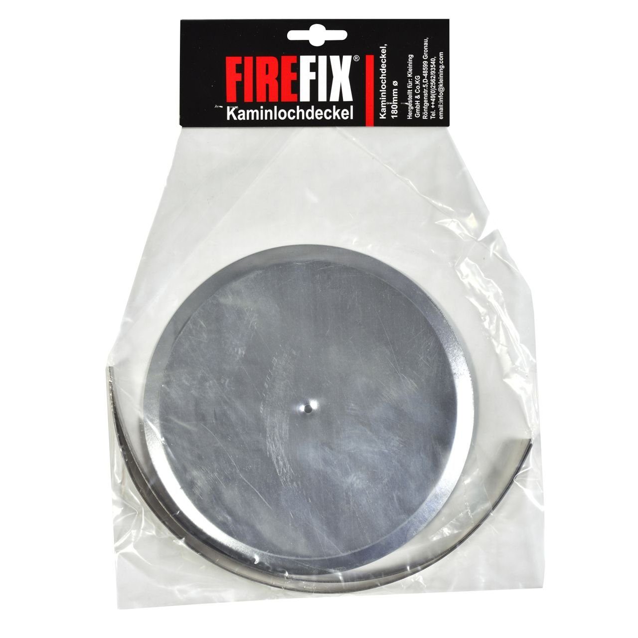 Firefix Ofenrohr FireFix Kaminlochdeckel Ø 180 mm, verzinkt günstig online kaufen