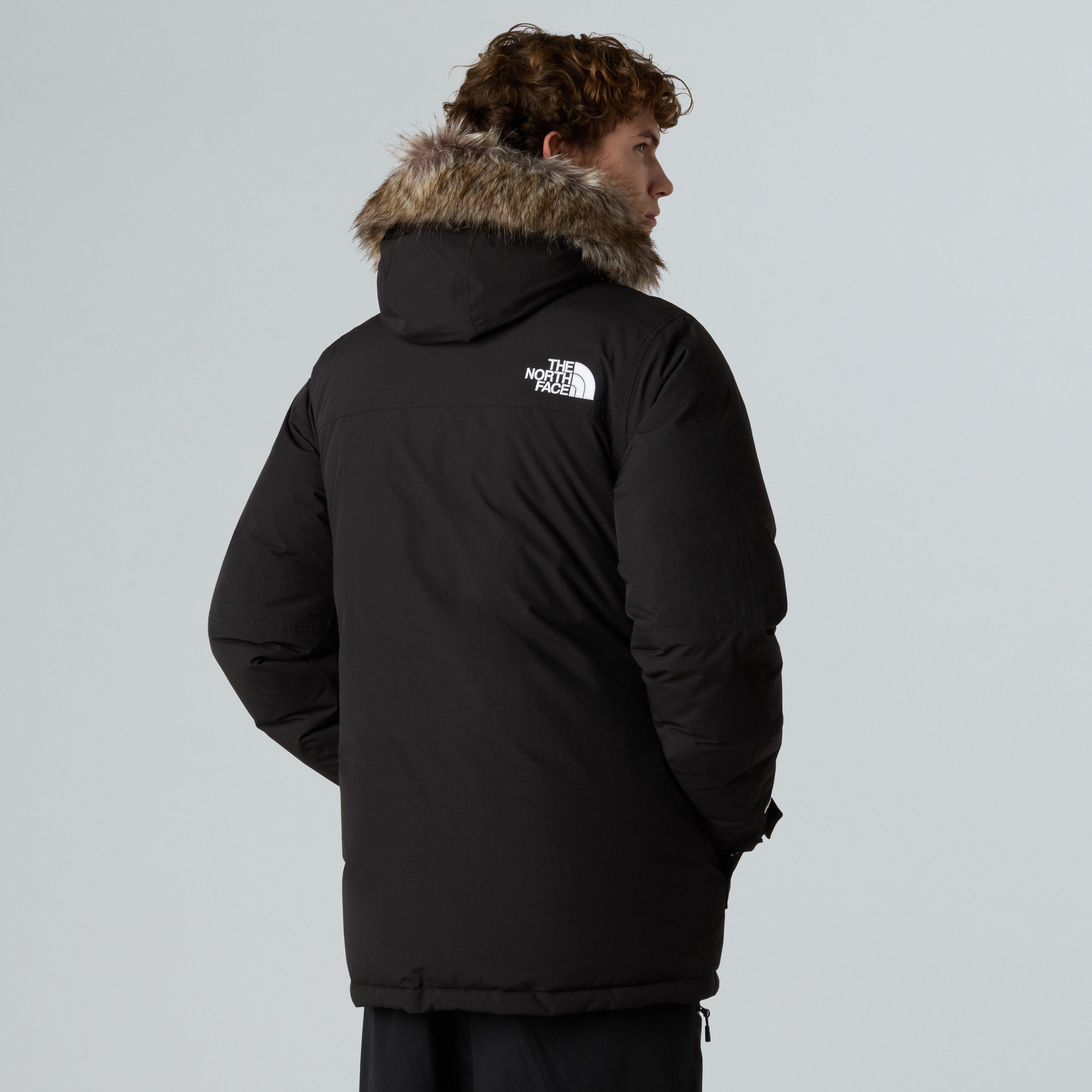 The North Face Funktionsparka M MCMURDO PARKA für kaltes Wetter, wasser- und winddicht, mit Daunenwattierung