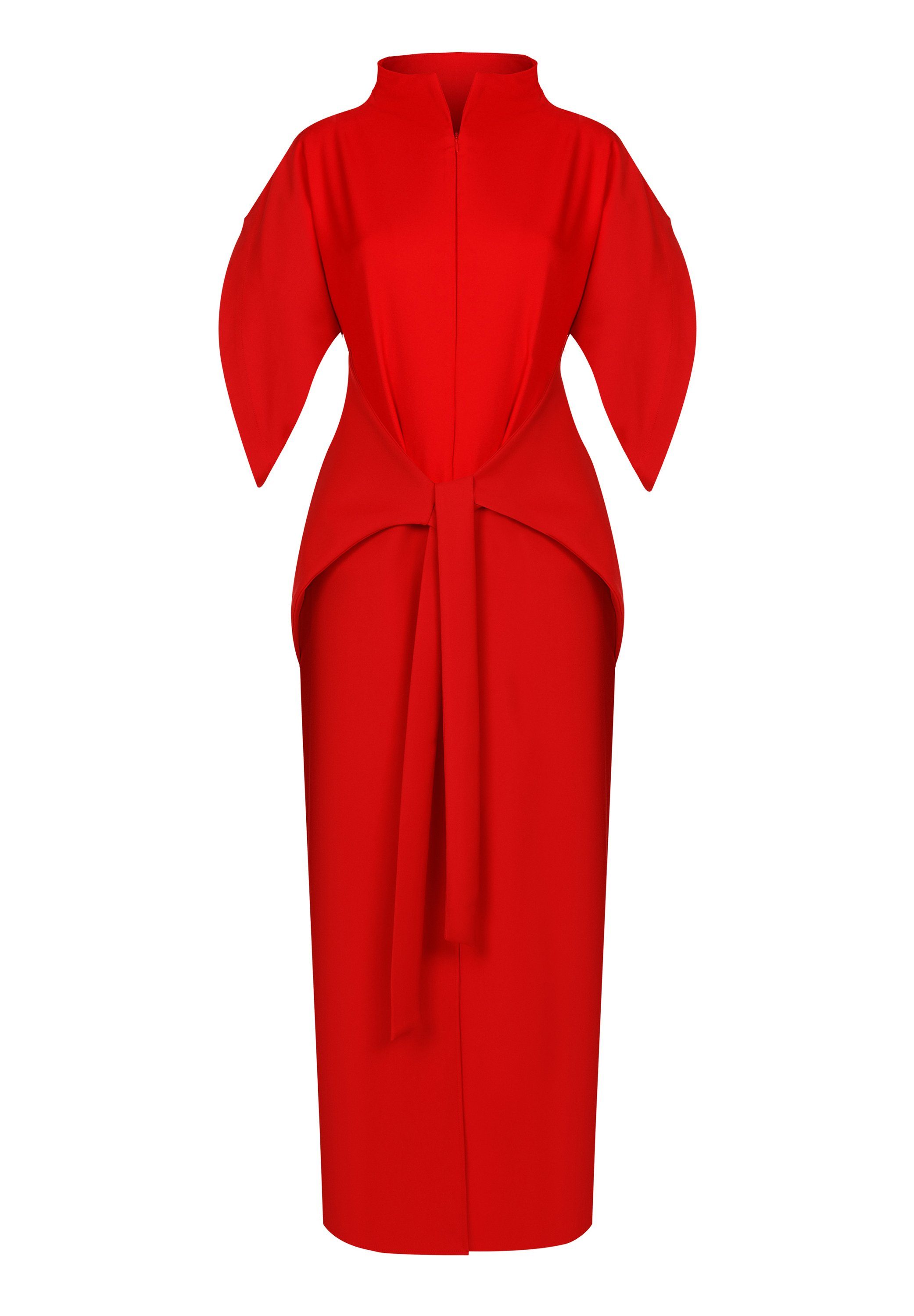 NARROW Lea RED Cocktailkleid dress Monosuit