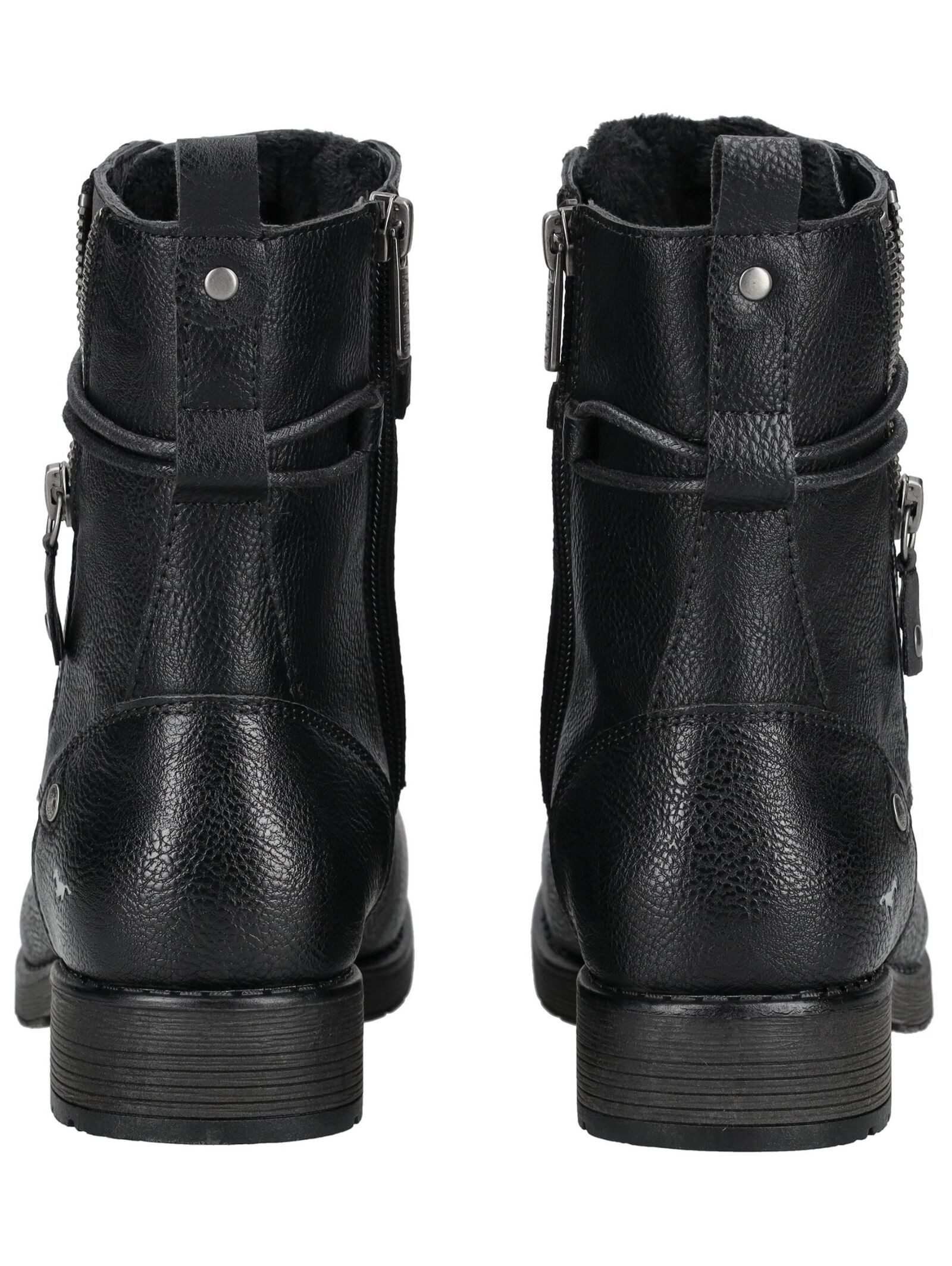 Mustang Shoes Mustang Shoes Stiefelette Lederimitat Schnürstiefelette – Bild 5 von 5