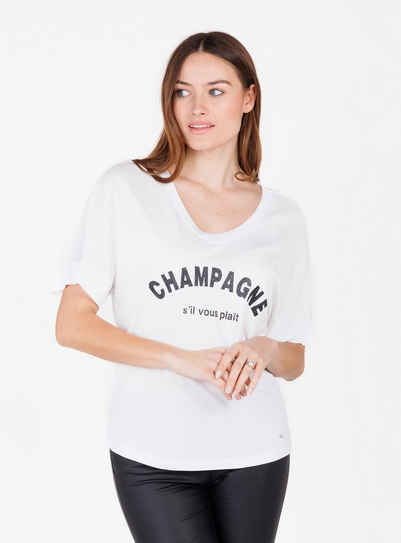Key Largo T-Shirt WT CHAMPAGNE v-neck