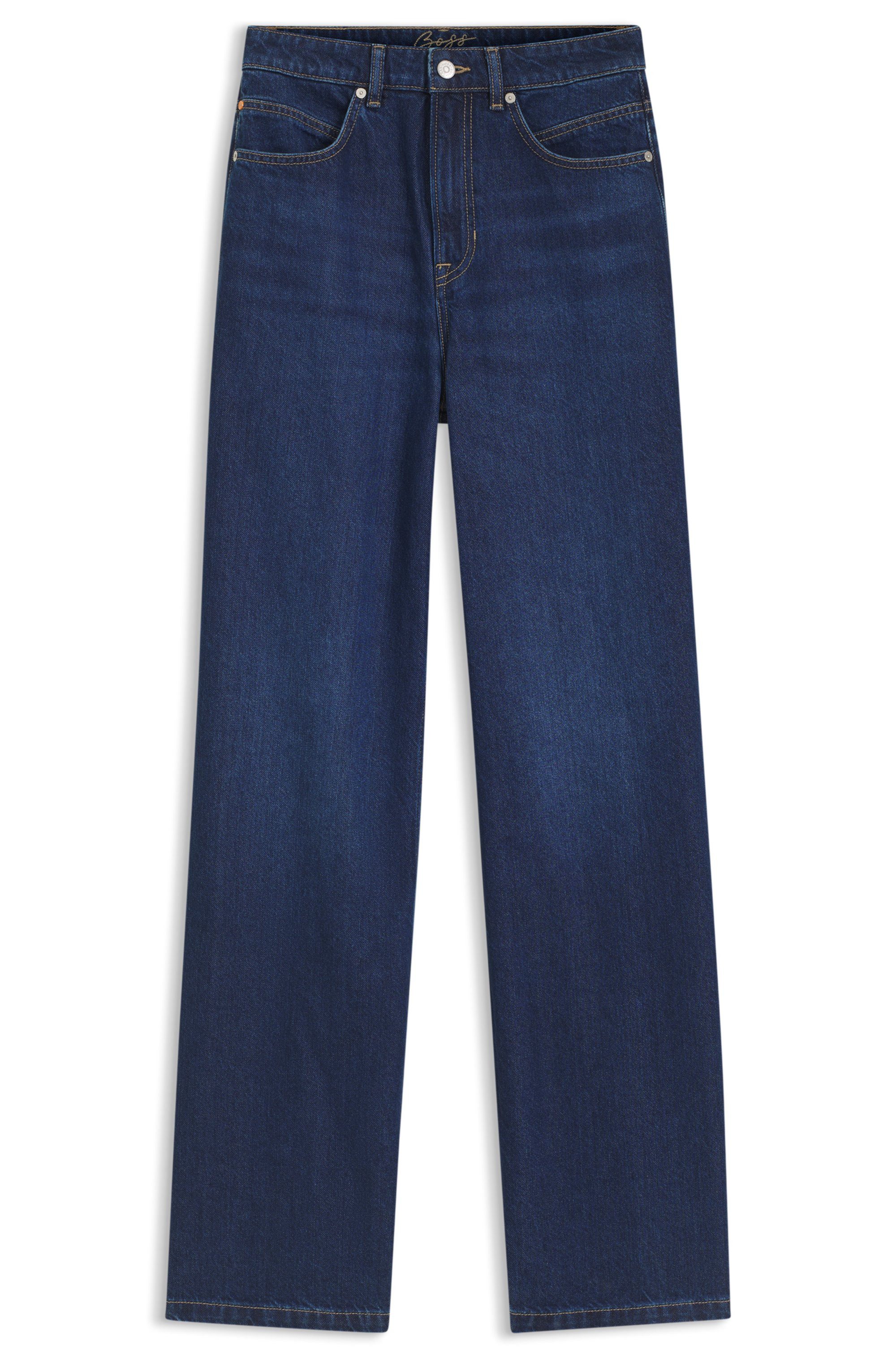 BOSS ORANGE Weite Jeans MARLENE HR 15.0 Premium Damenmode Baumwoll-Lyocell-Mix, Flare Fit – Bild 5 von 5