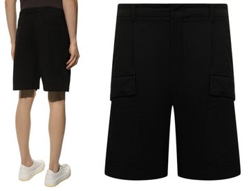 Ermenegildo Zegna Shorts ZEGNA Black Ripstop Bermuda Cargo Army Shorts Safari Pants Trousers Ho