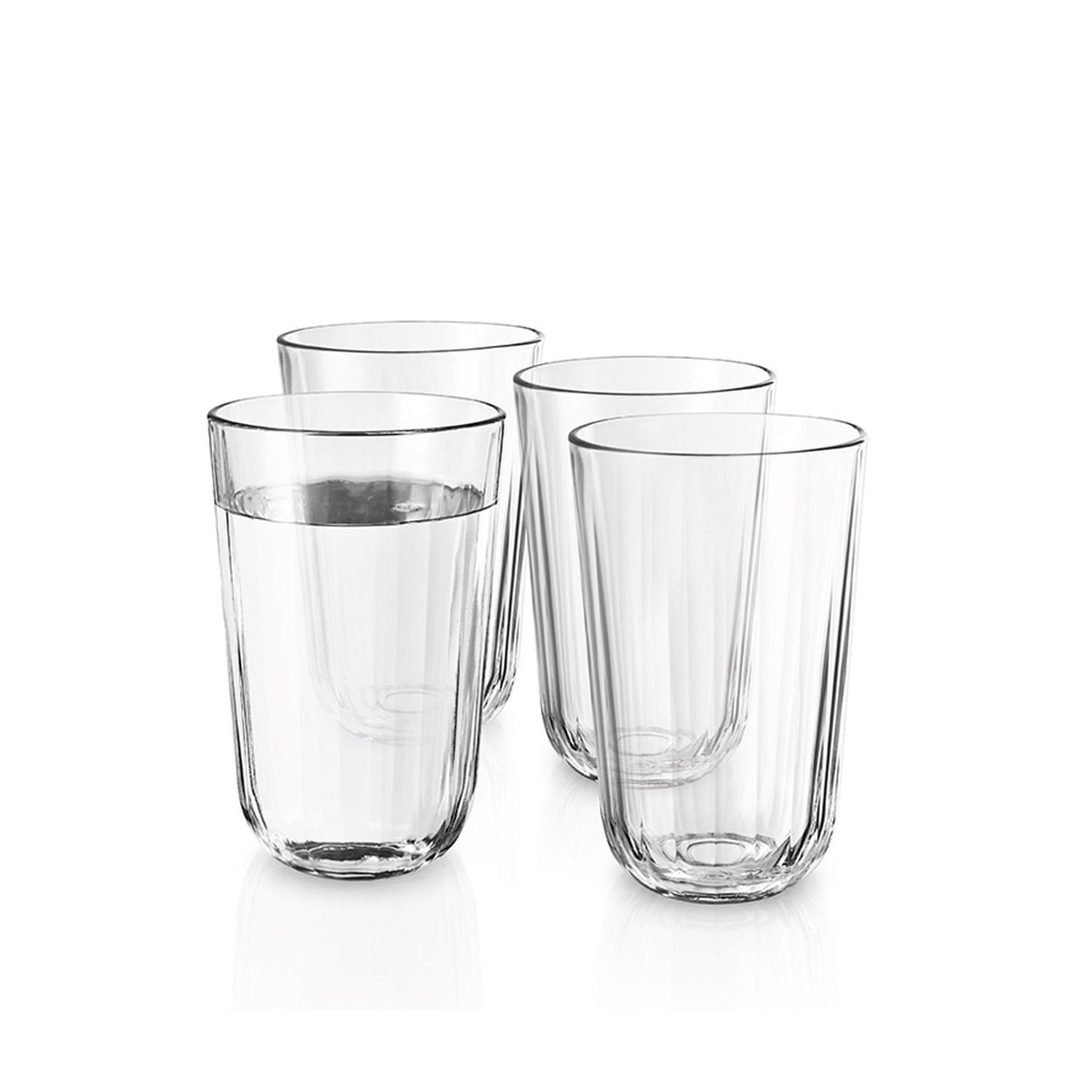 Eva Solo Glas Facette 430 ml, 4-tlg., Glas, 4er Set
