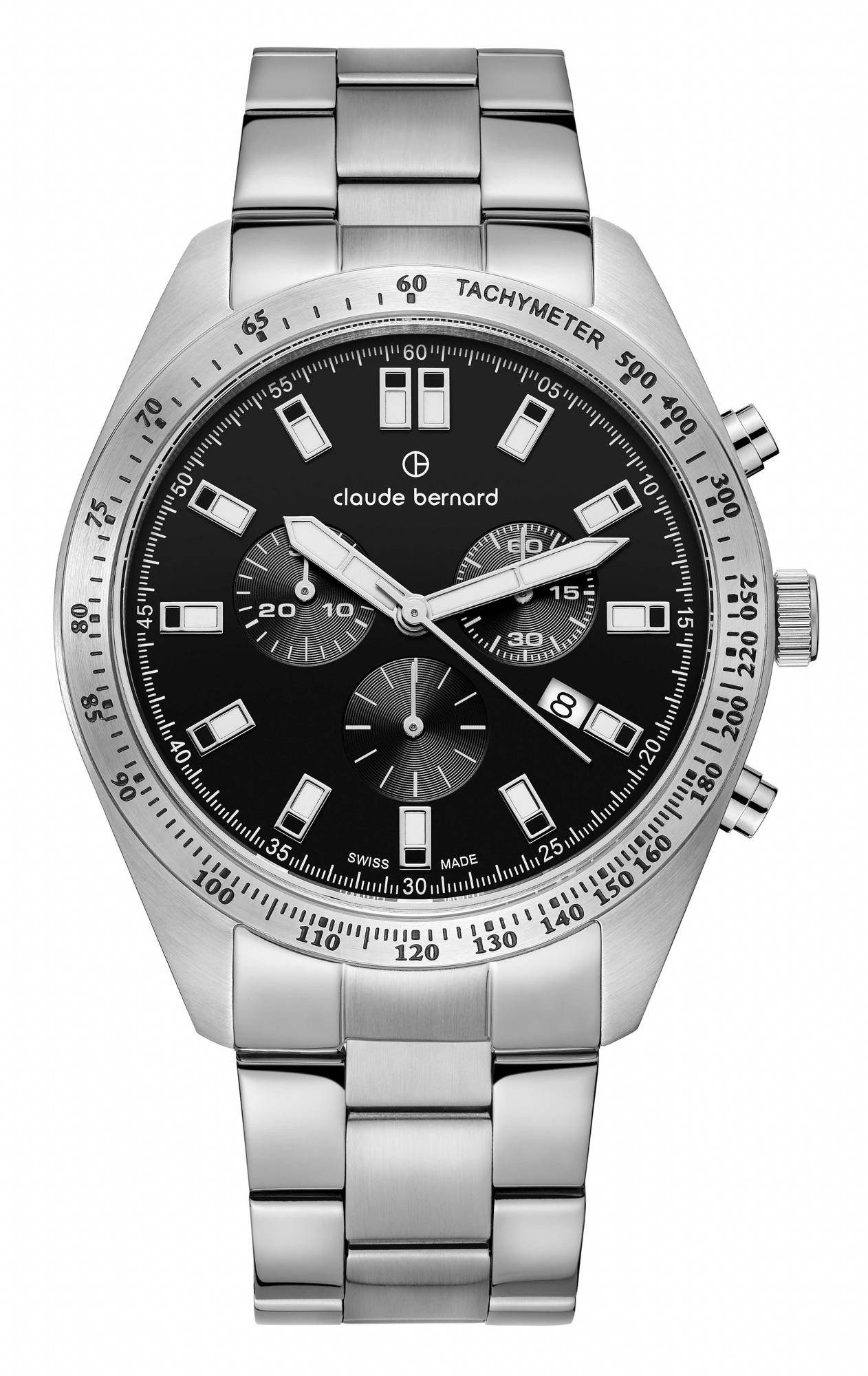 CLAUDE BERNARD Schweizer Uhr ST50 Chronograph