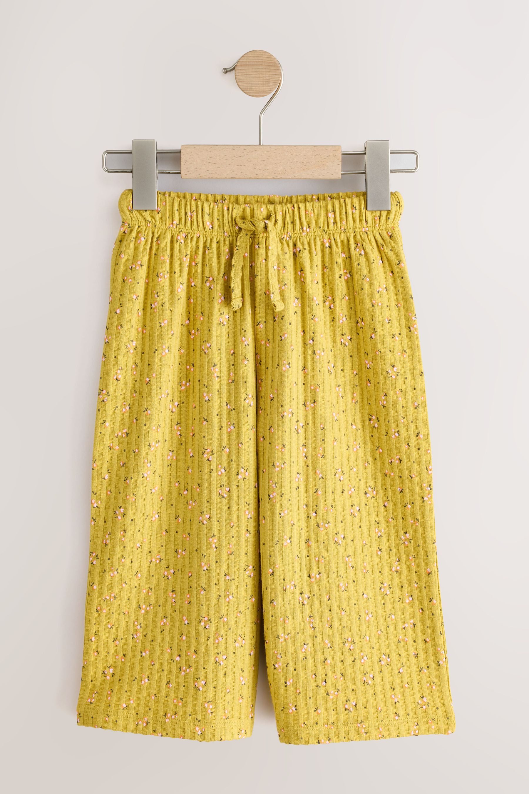 Next Palazzohose Strukturierte Hose mit weitem Bein (1-tlg) – Bild 5 von 5