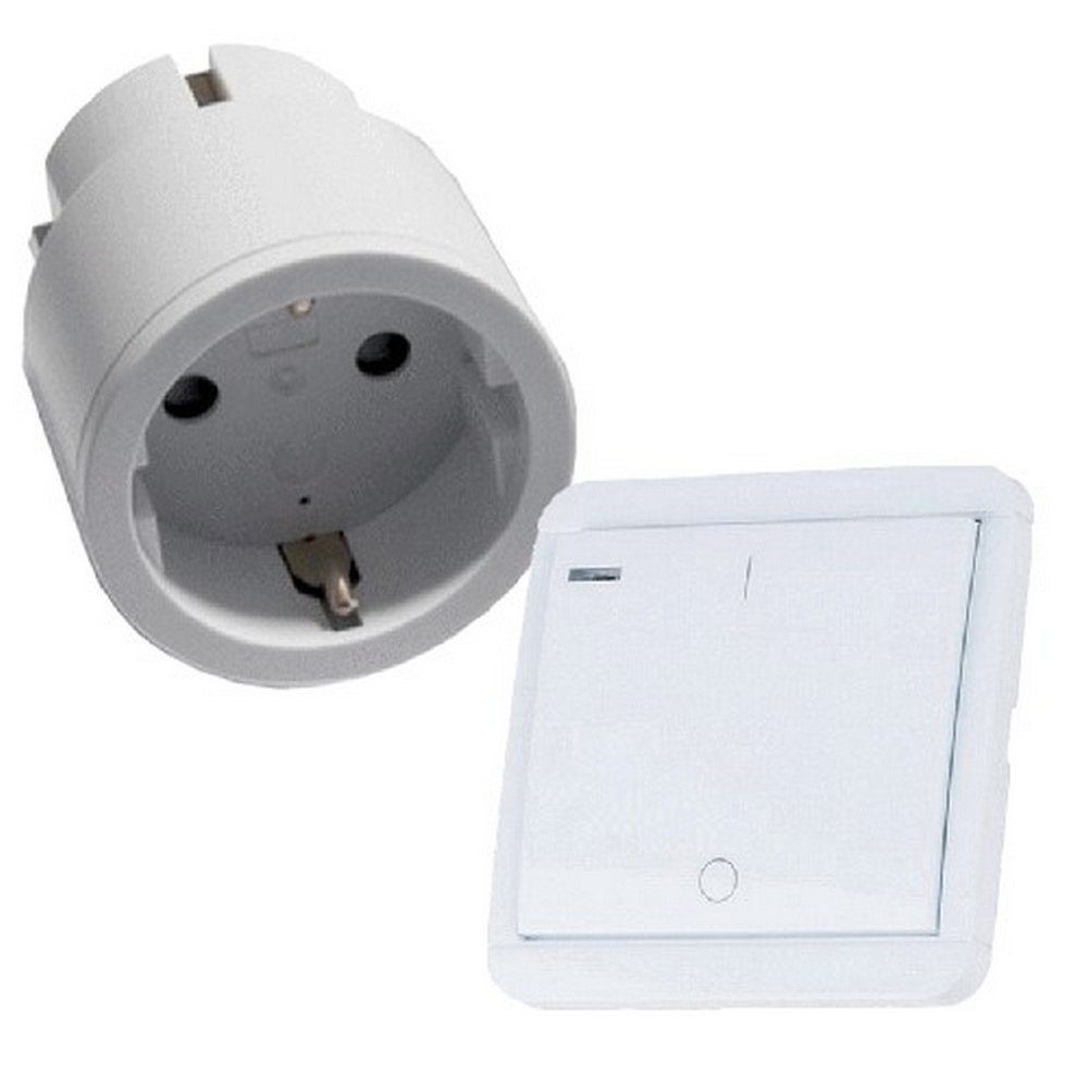 DIW-Funk Licht-Funksteuerung PT-801 SPARSET Funk-Steckdose IT-3 Intertechno+Tim, für Licht, elektrische Geräte, Küchengeräte, Wärmepumpen, Lüfter, Spar-Set, 2-tlg., Komplett-Set, Erweiterung mit weiteren DWS-10T möglich