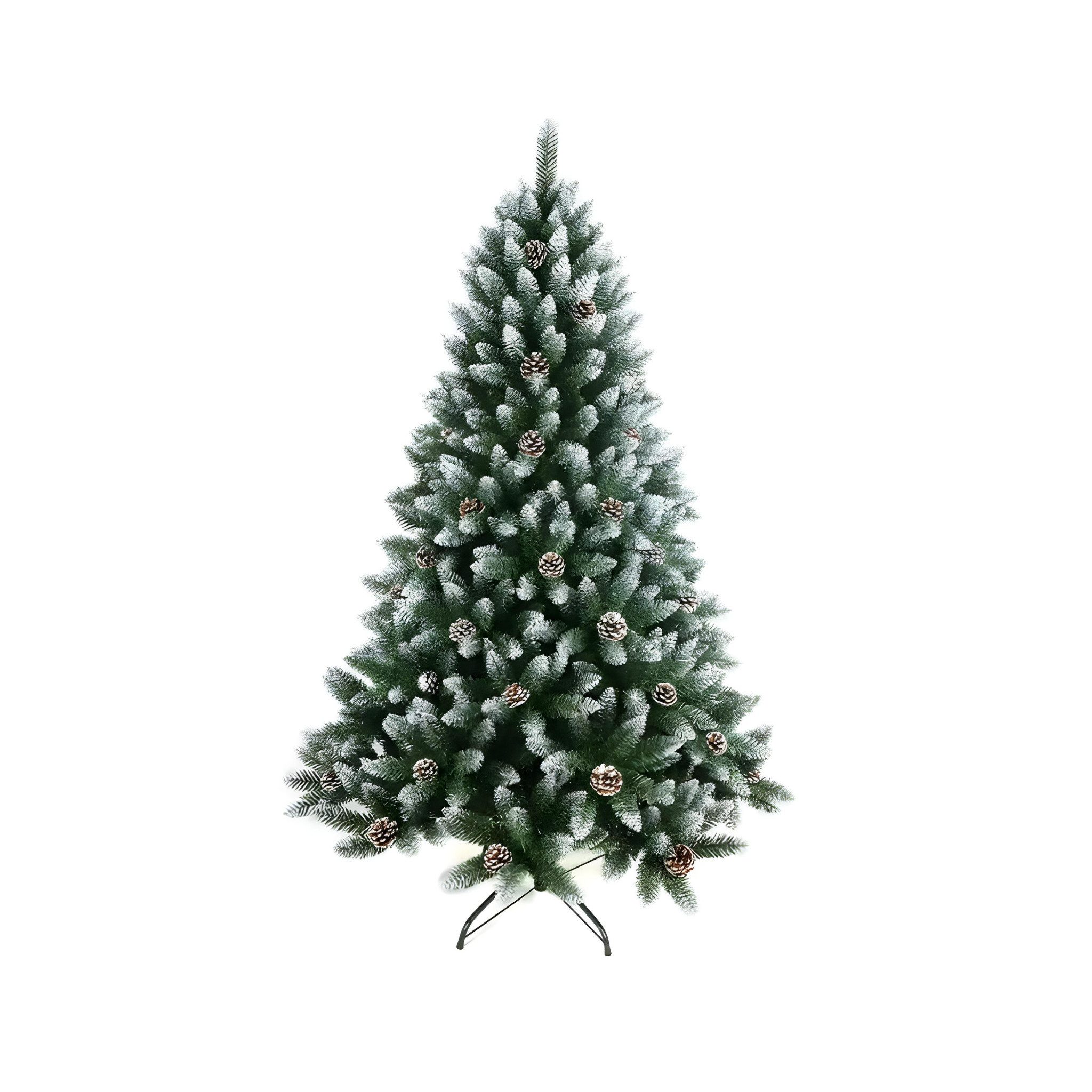 Künstlicher Weihnachtsbaum Künstlicher Weihnachtsbaum Nordmann Tanne mit Schnee & Ständer