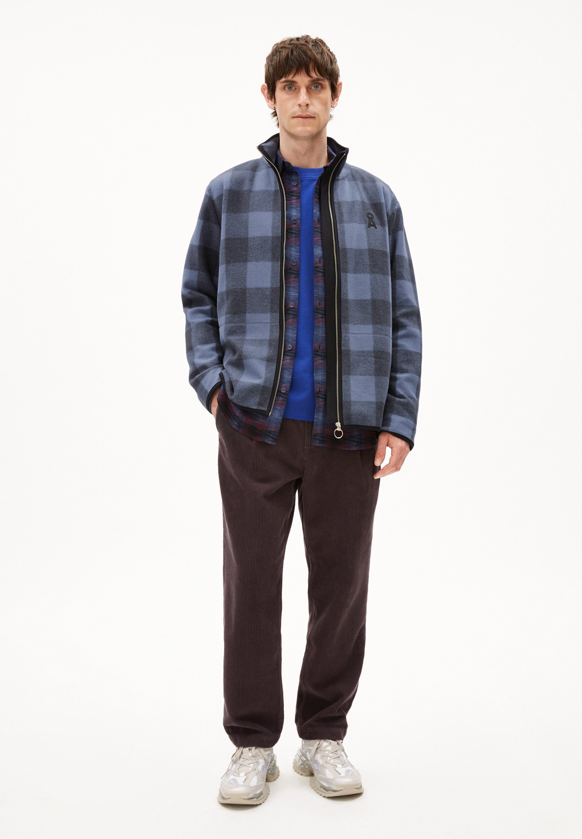 Armedangels Blouson FLAABO MICRO FLEECE JACKET Relaxed Fit