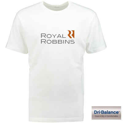 ROYAL ROBBINS T-Shirt Royal Robbins - Herren kurzarm T-Shirt Dri-Balance, weiß