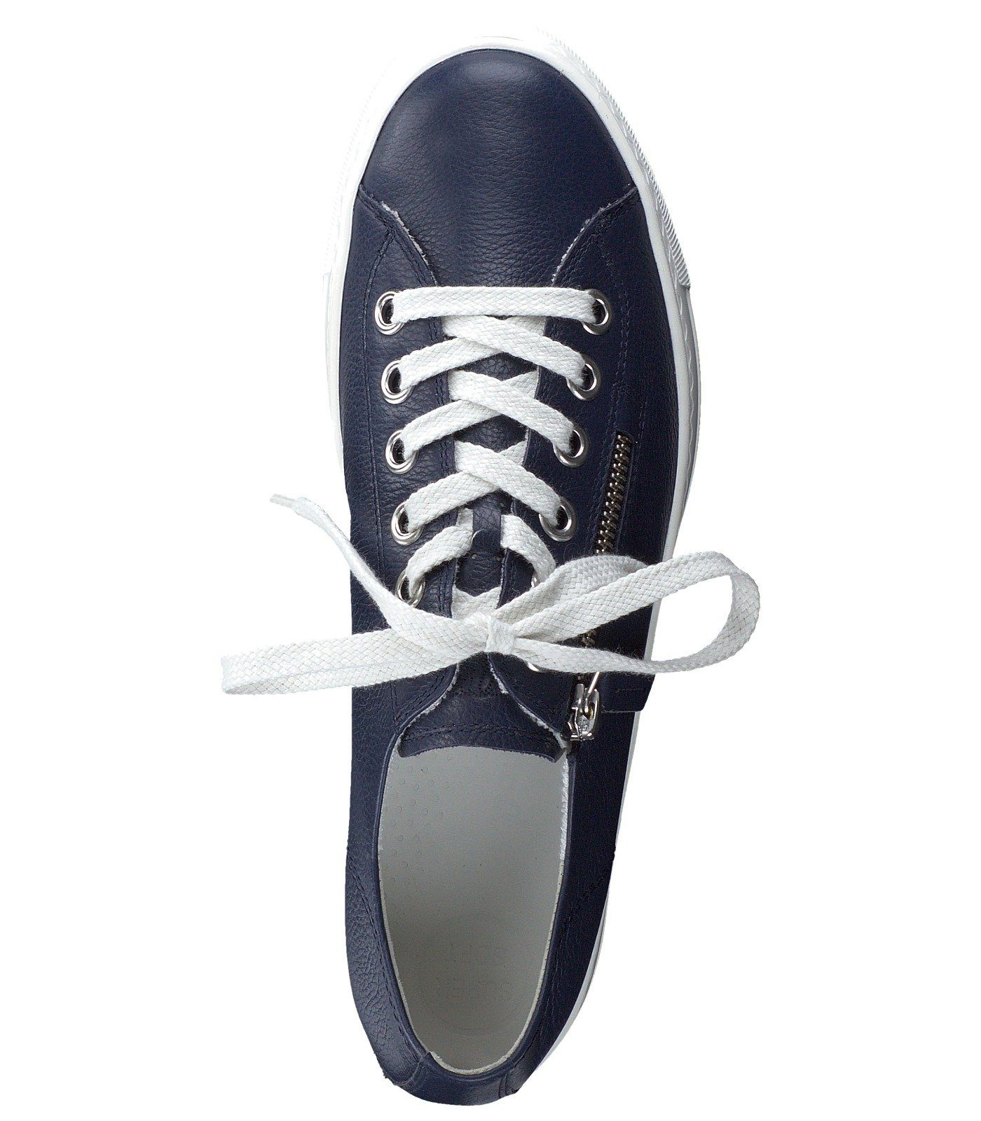 Paul Green Sneaker Sneaker Glattleder Dunkelblau