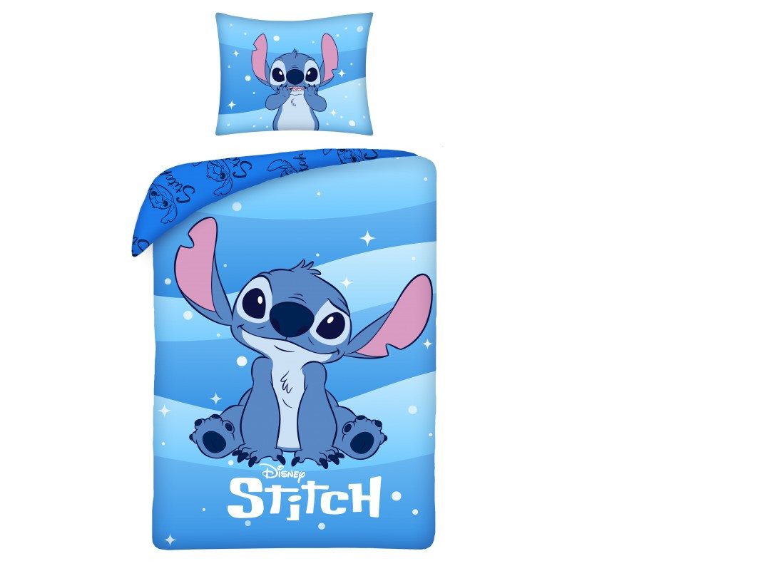 Halantex Bettwäsche Disney Lilo & Stitch - Bettwäsche - 140 x 200 cm + 70 x 90 cm, 1 teilig