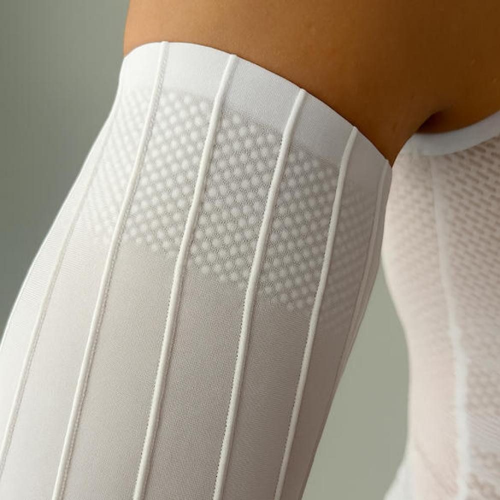 Velotoze Armlinge VeloToze Armlinge Aero L/XL Weiß - aerodynamische Performance-Armlinge