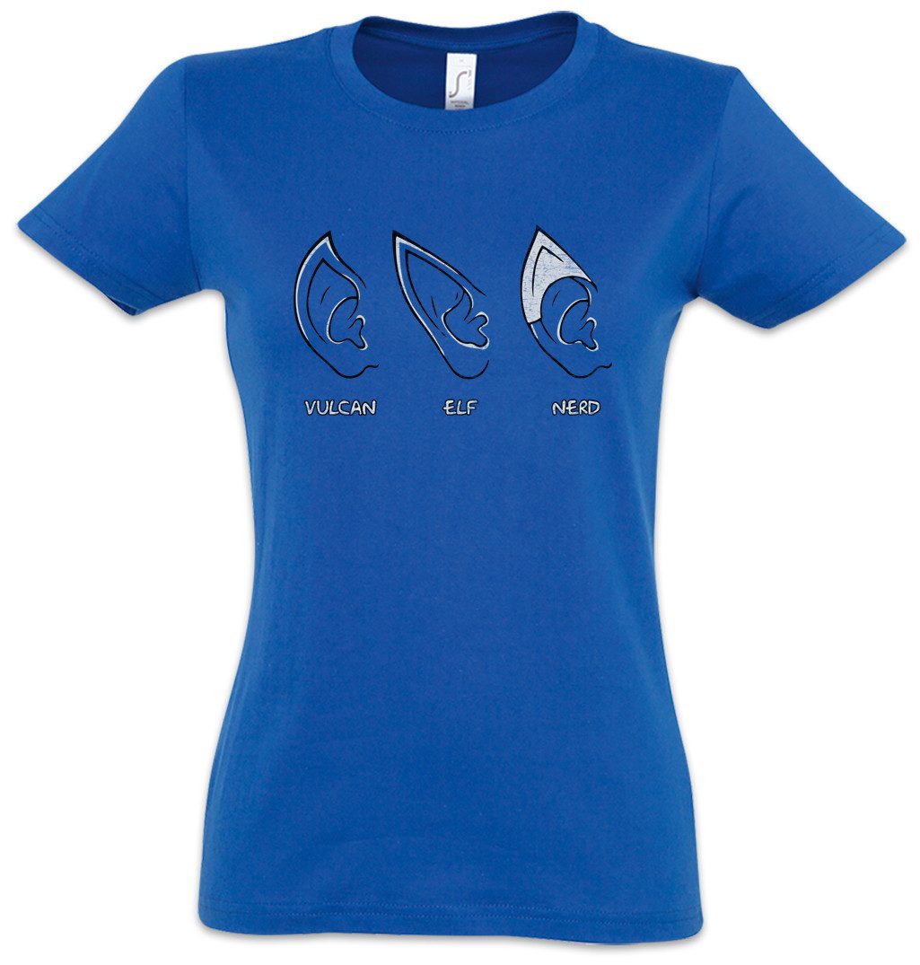 Urban Backwoods Print-Shirt Ears Damen T-Shirt günstig online kaufen