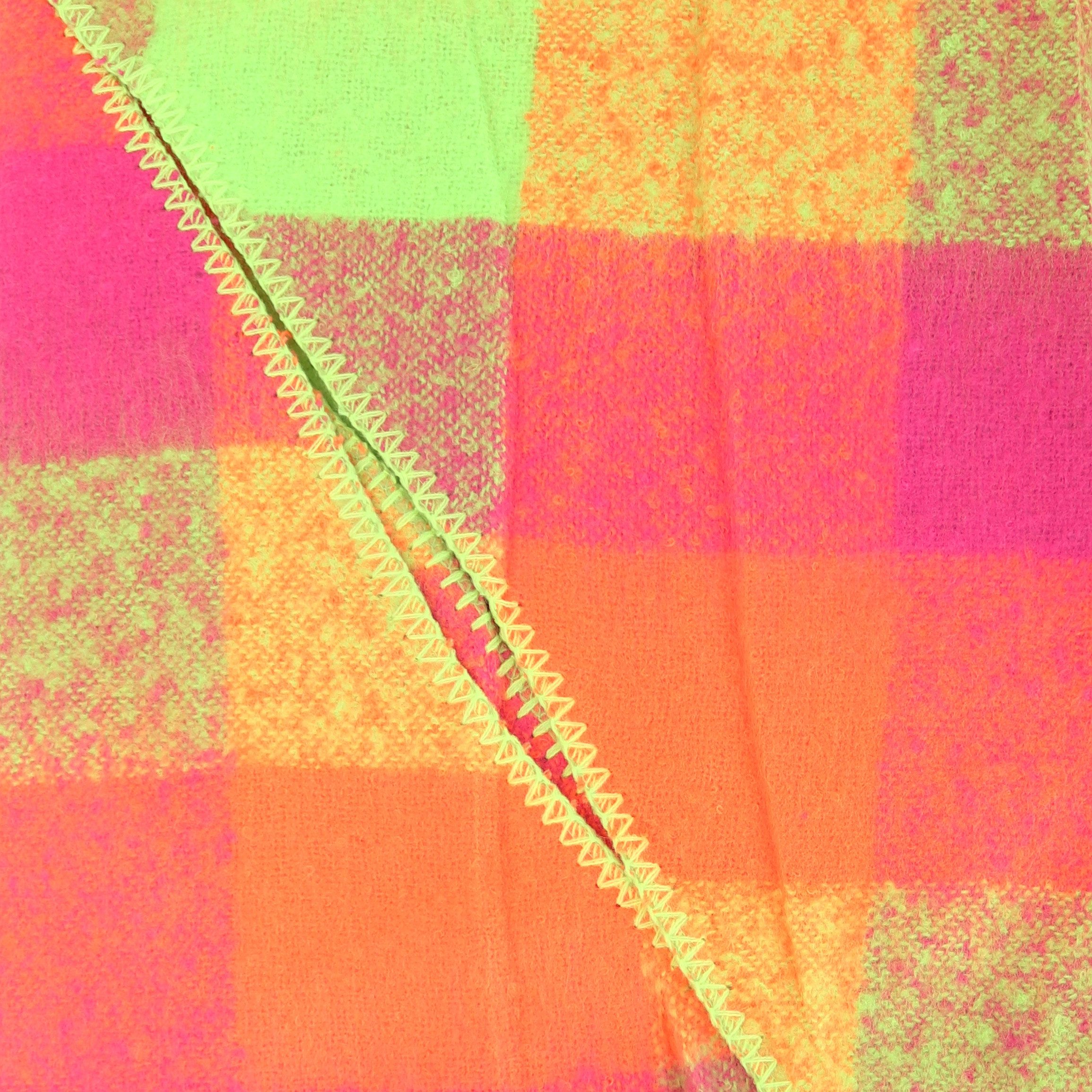 MIRROSI Dreieckstuch kuschliger und warmer Dreiecksschal ca.198x65 cm, (KAR günstig online kaufen