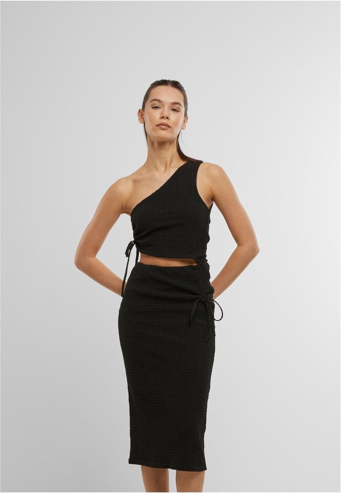 URBAN CLASSICS Midikleid Ladies Cut Out Jersey Dress günstig online kaufen