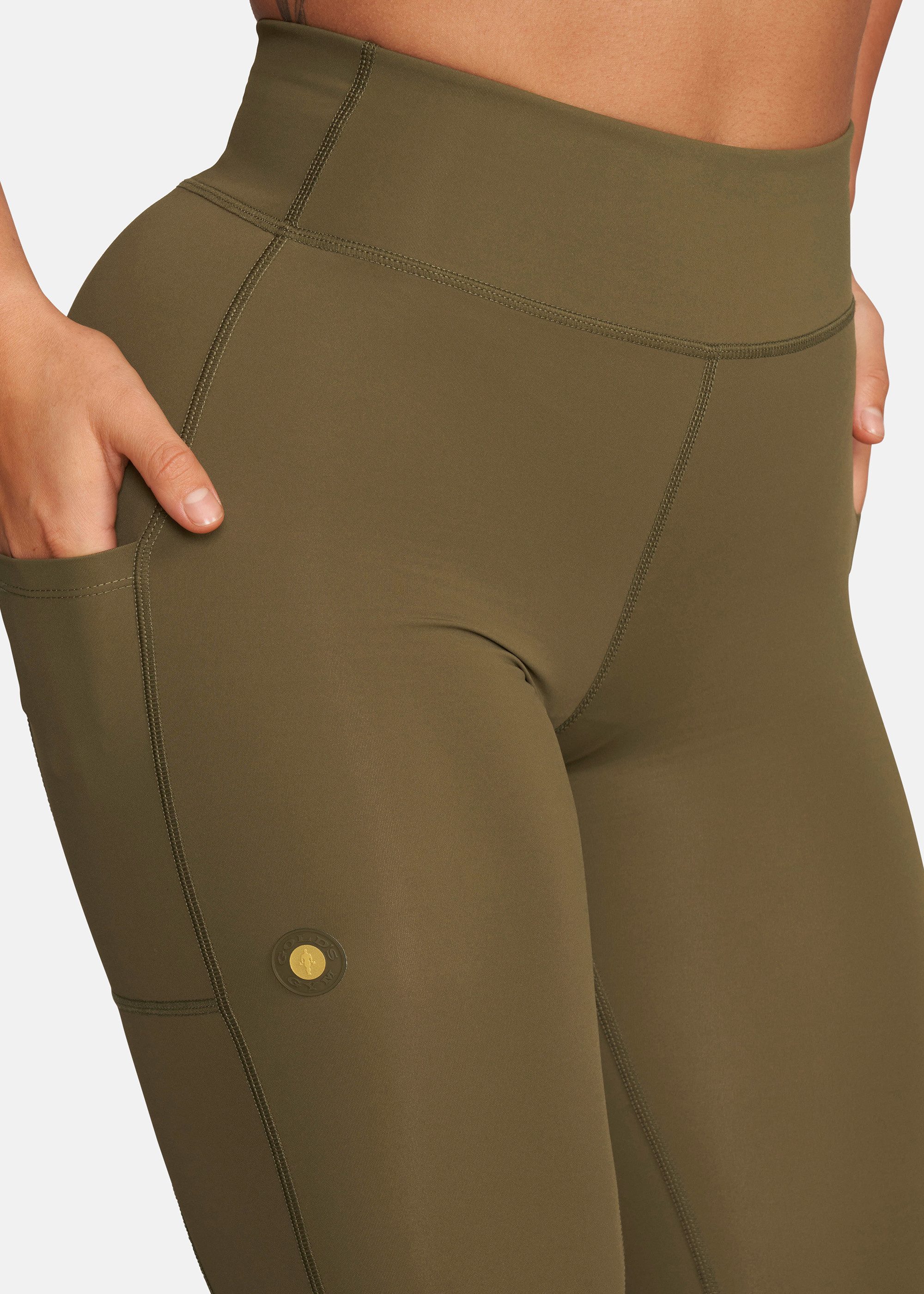 GOLD'S GYM APPAREL Leggings BROOKE nachhaltige Materialien, atmungsaktiv, pilling-resistent