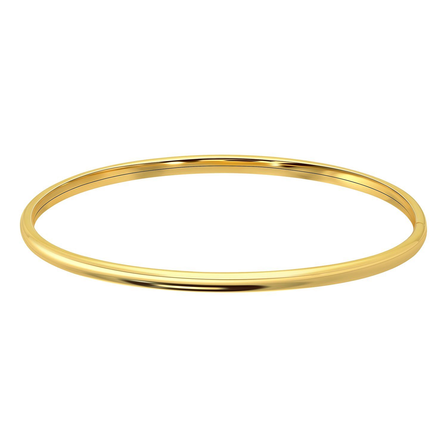LUCARDI Armreif Armband - 925 Silber - Gold - Damen