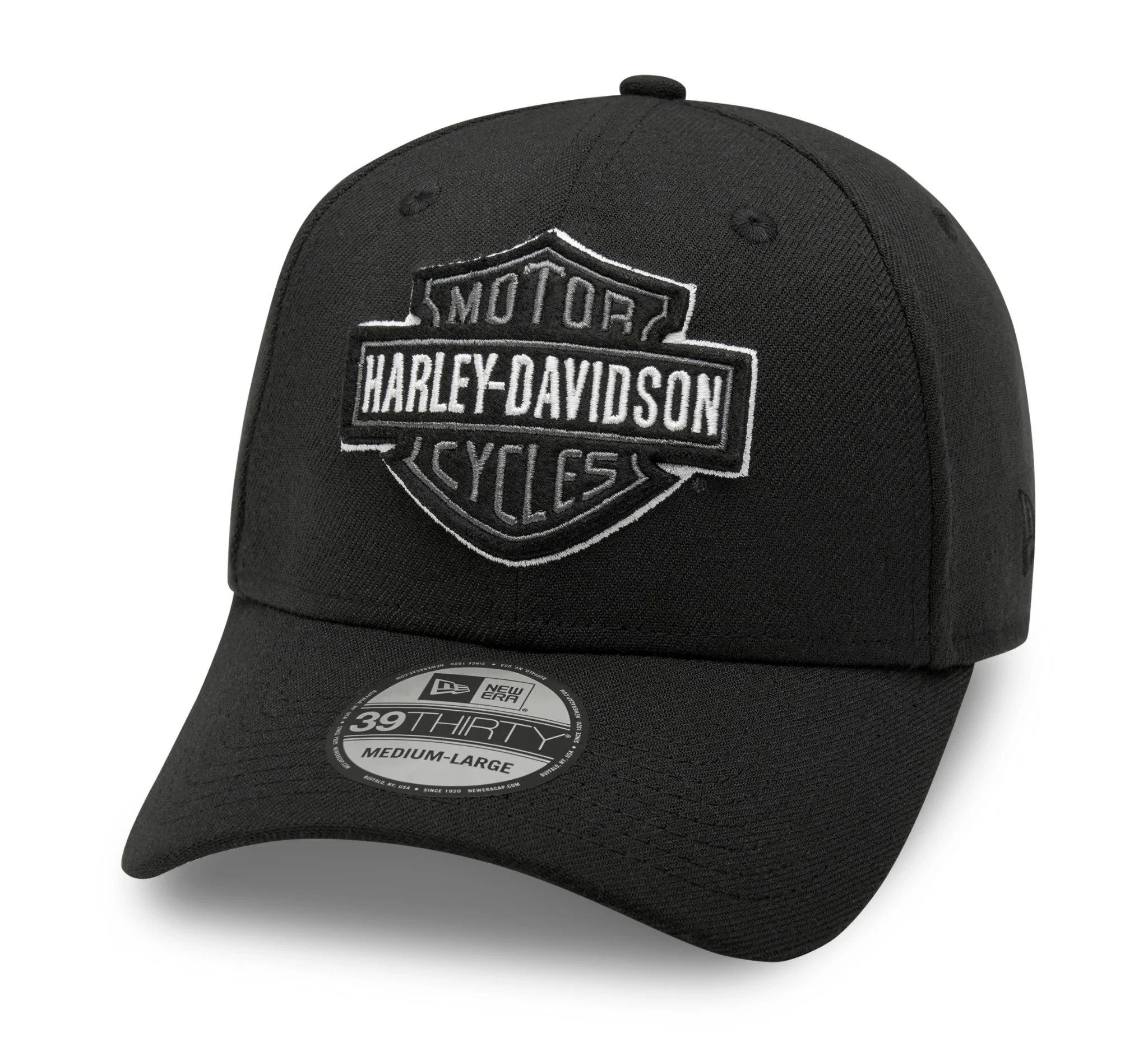 HARLEY-DAVIDSON Baseball Cap Herren Bar&Shield Motorrad Cappy Biker Kappe Basecap Mütze Stretchband