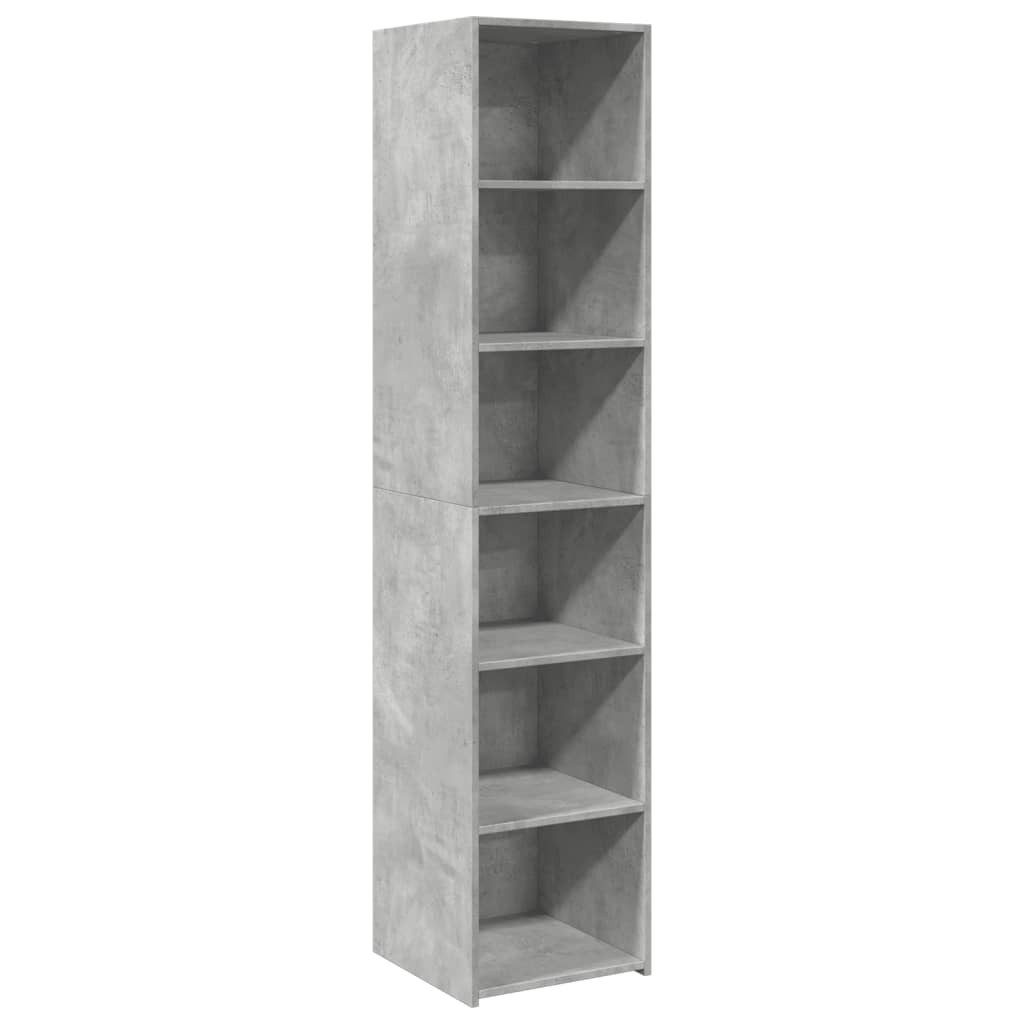 vidaXL Highboard Highboard Betongrau 40x41x185 cm günstig online kaufen