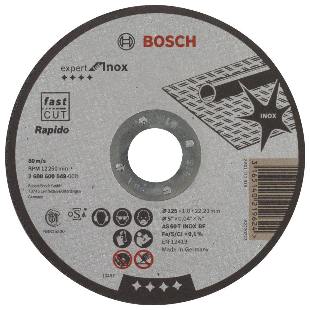 Bosch Professional Trennscheibe Trennscheibe Expert for Inox