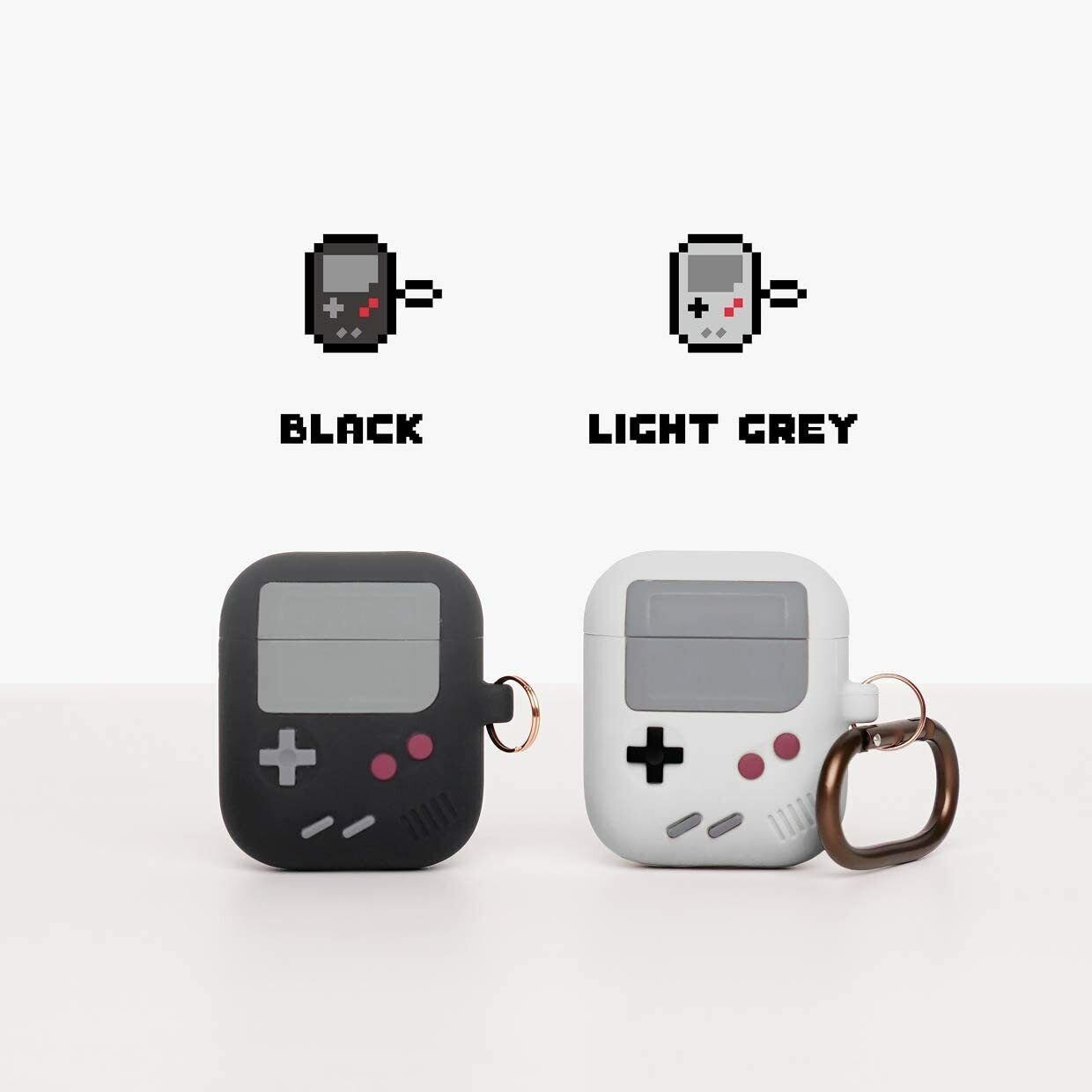 Widmann-Shop Kopfhörer-Schutzhülle AirPods Hülle Gameboy 1 & 2 & 3 & PRO Retro Case Konsole, Retro – Bild 2 von 5