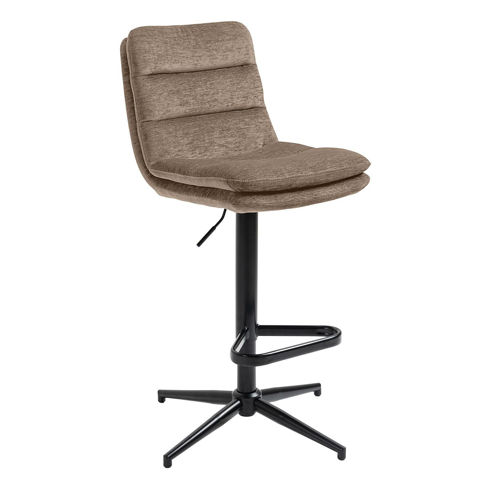 Bodahl Barhocker Barstuhl 2er Set mit Drehfunktion Cole, Barhocker mit 360° Drehfunktion, höhenverstellbar, Bezug wählbar