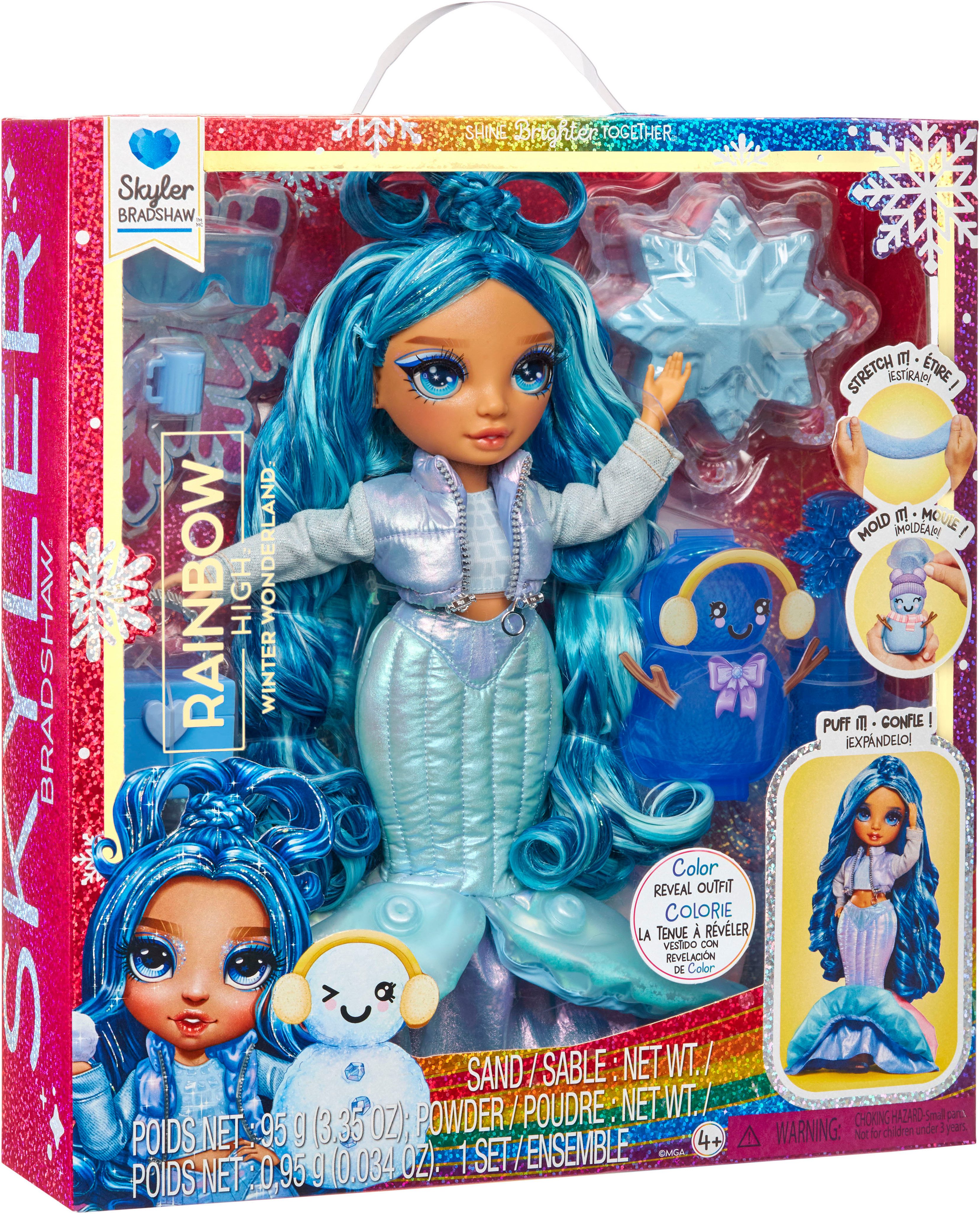Rainbow High Winter Wonderland Doll - Skyler (Blue)