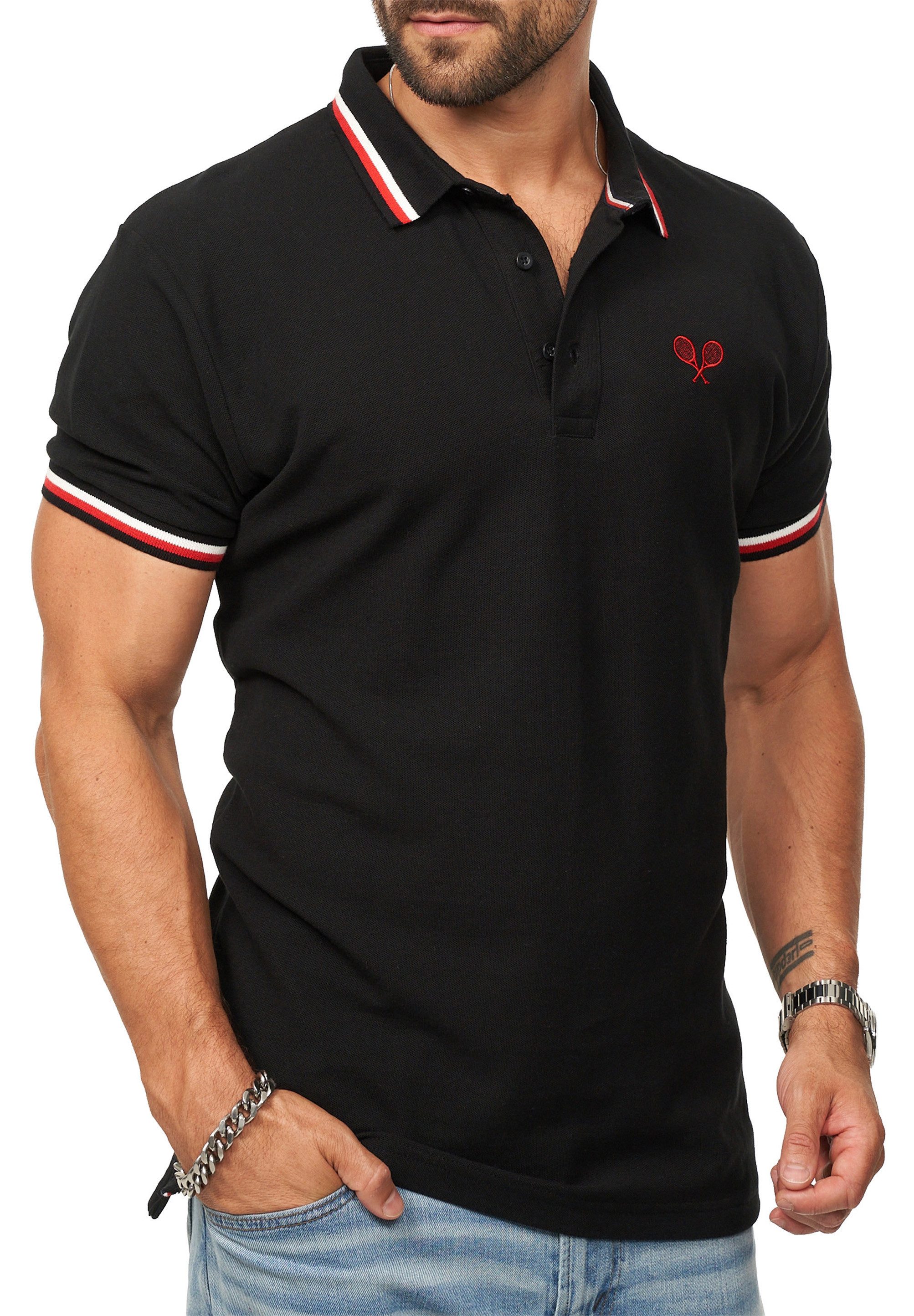 Poloshirt in Kurzarm als Polo T-Shirt aus 100% Baumwolle - Polo-Hemd für Herren