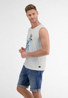 LERROS Muskelshirt LERROS Tanktop mit sommerlichem Palmenprint