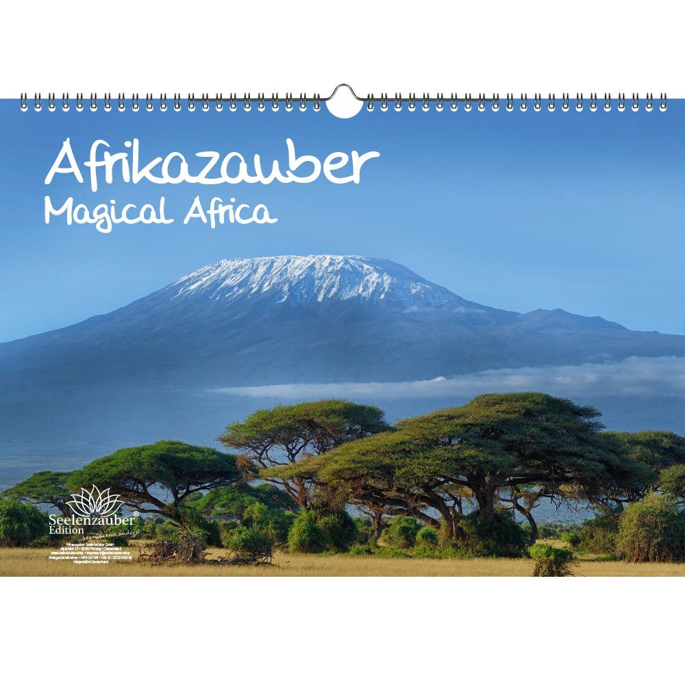 Seelenzauber ewige Kalender Afrikazauber DIN A3 Kalender 