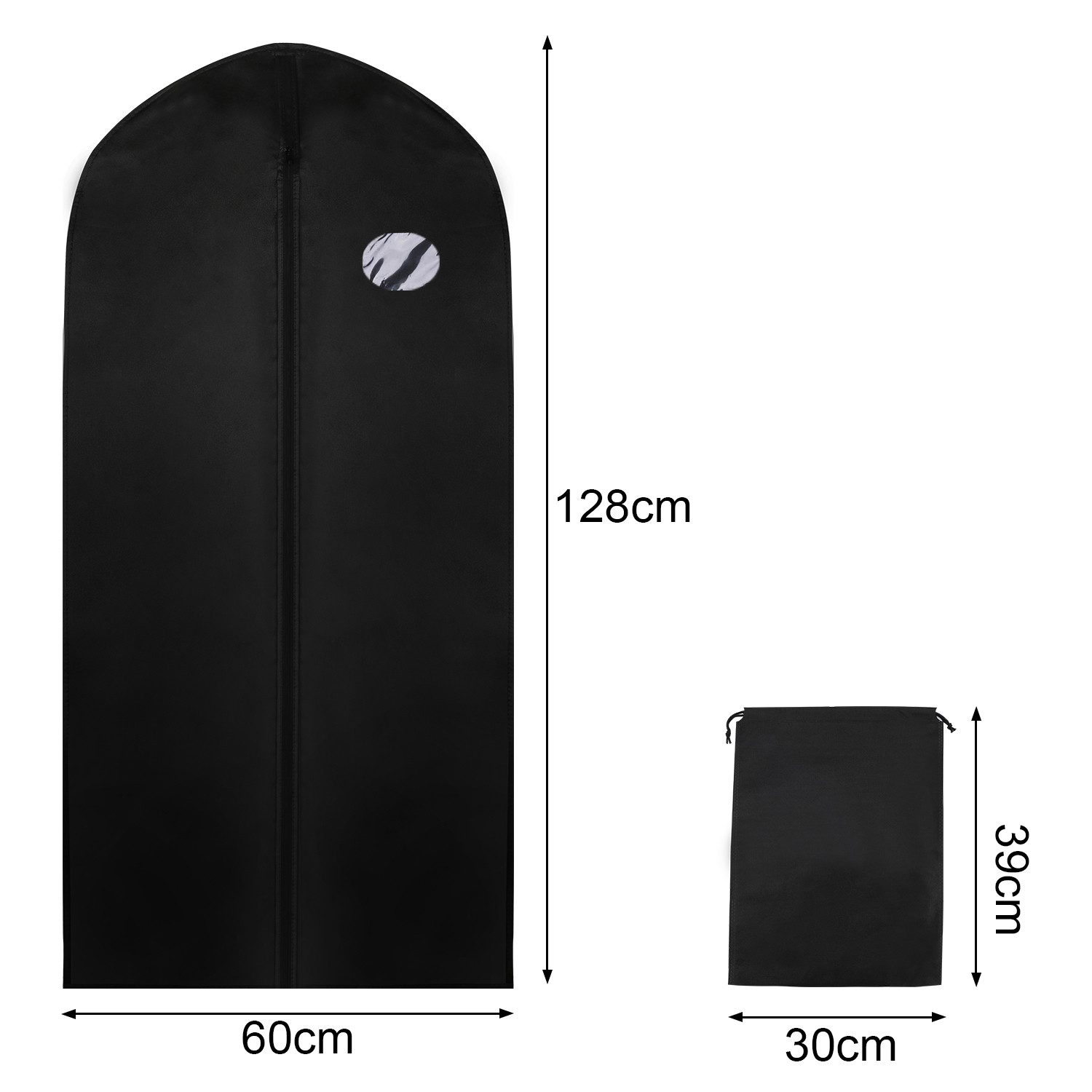 Clanmacy Sitzsack 3-5St. Kleidersack mit Schuhtasche günstig online kaufen