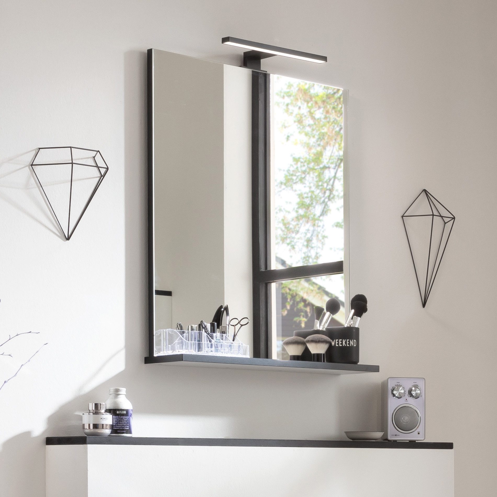 FACKELMANN Badspiegel TE-A Spiegelelement